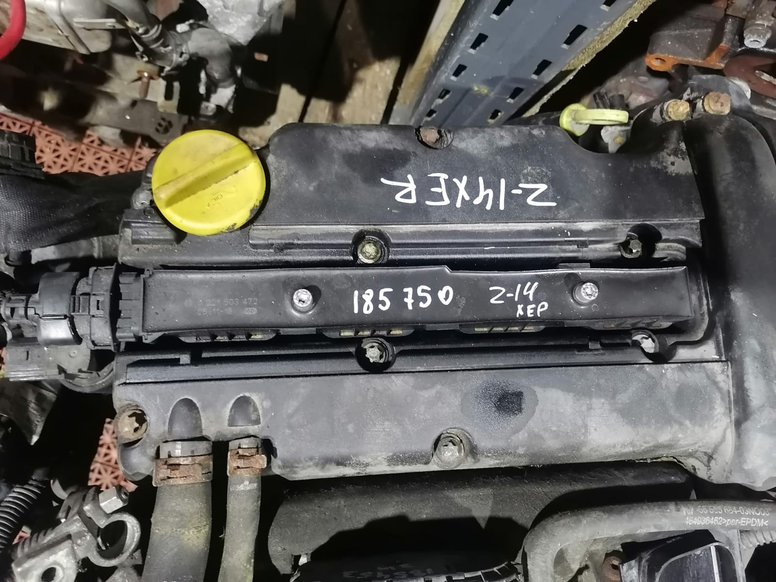 Катушка зажигания OPEL ASTRA H, ZAFIRA B, CORSA D Z12XEP,Z14XEP 1998- б/у
