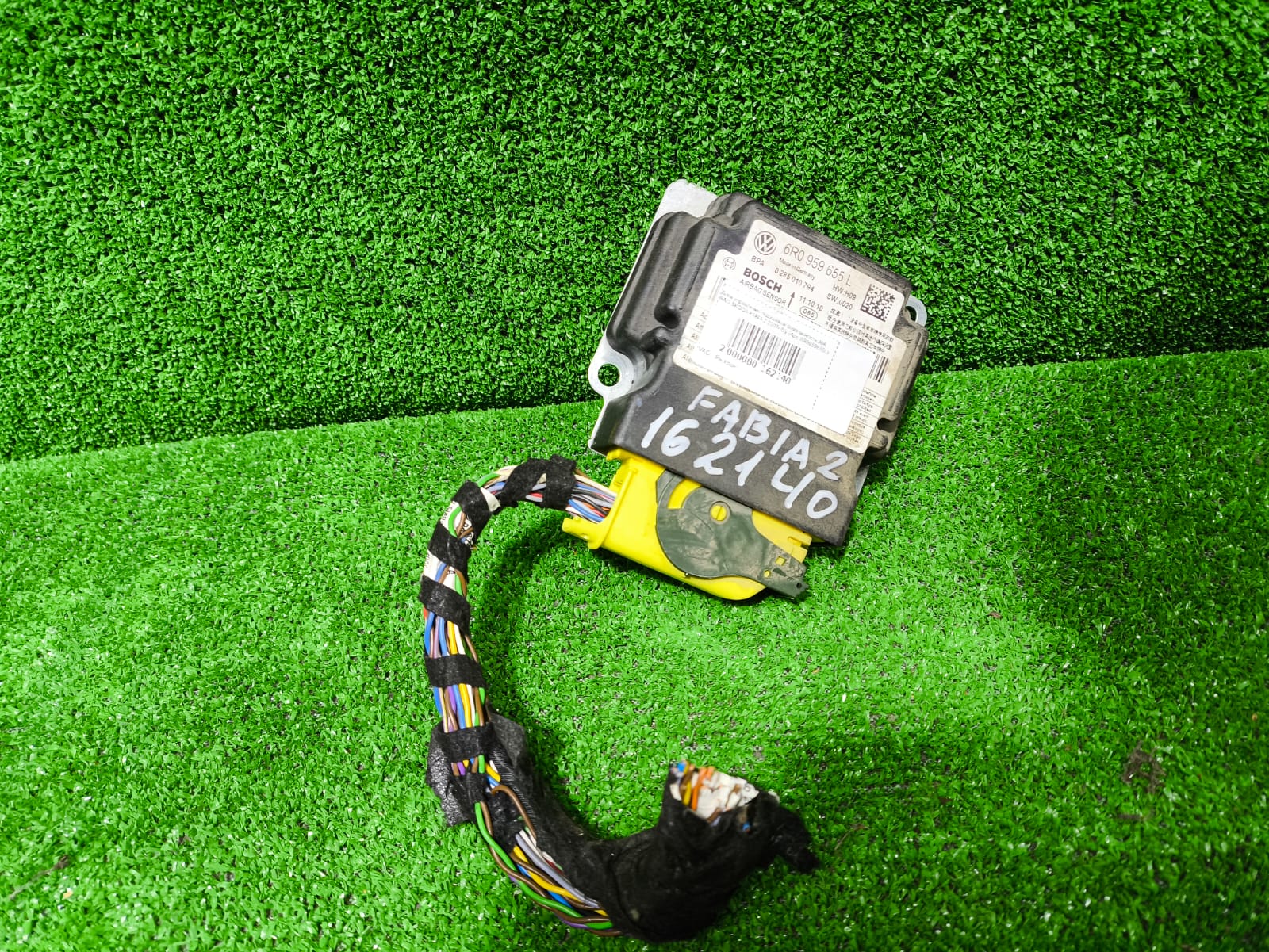 Блок управления подушками безопасности AIR BAG SKODA FABIA 2 2007- б/у