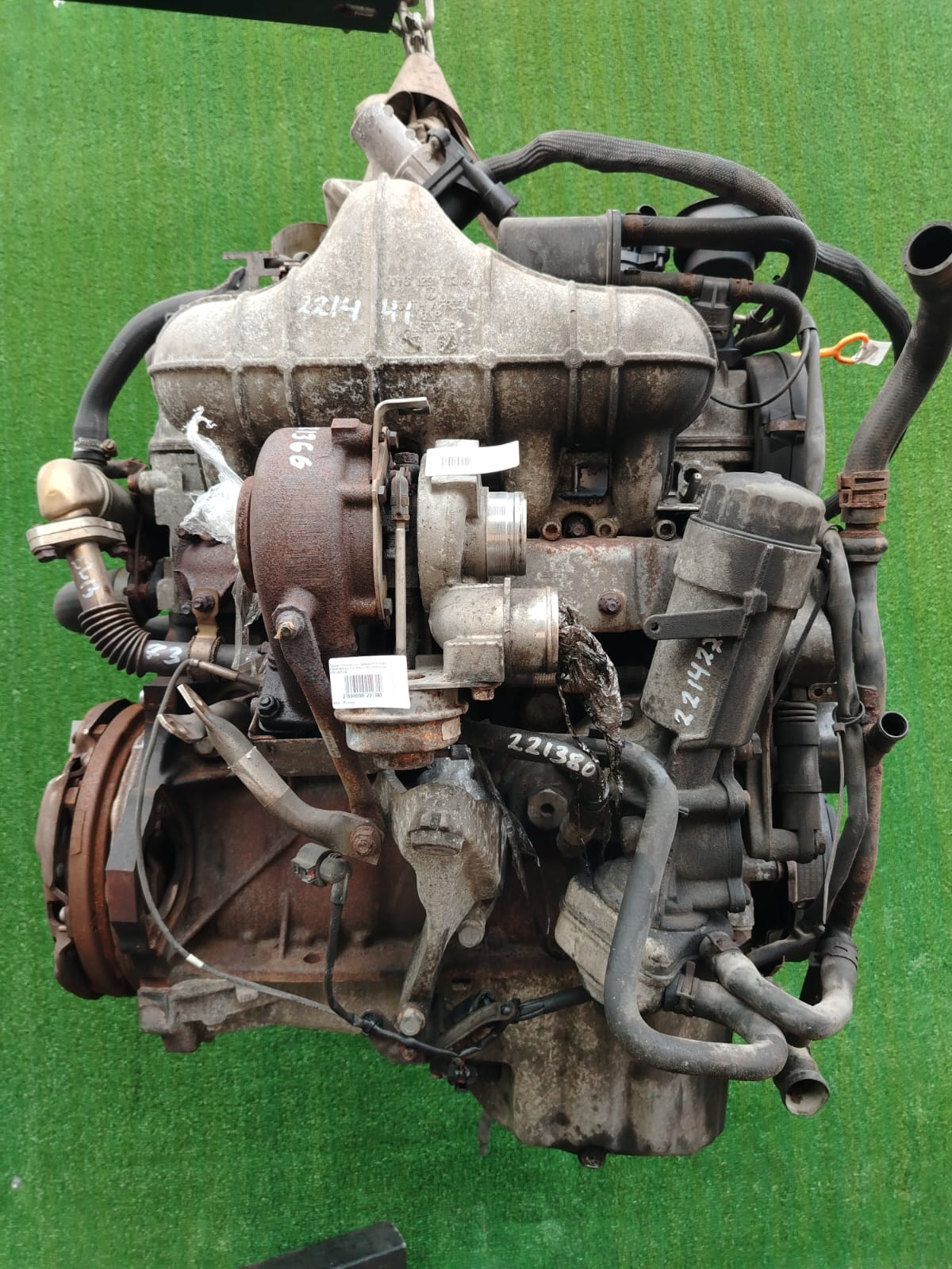 Радиатор системы рециркуляции EGR VOLKSWAGEN CRAFTER BJL 2,5 100KW/136лс 2006- б/у