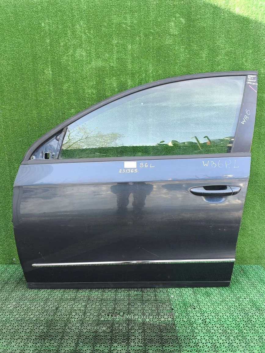 Дверь VOLKSWAGEN PASSAT B6 2005- передняя левая серая б/у