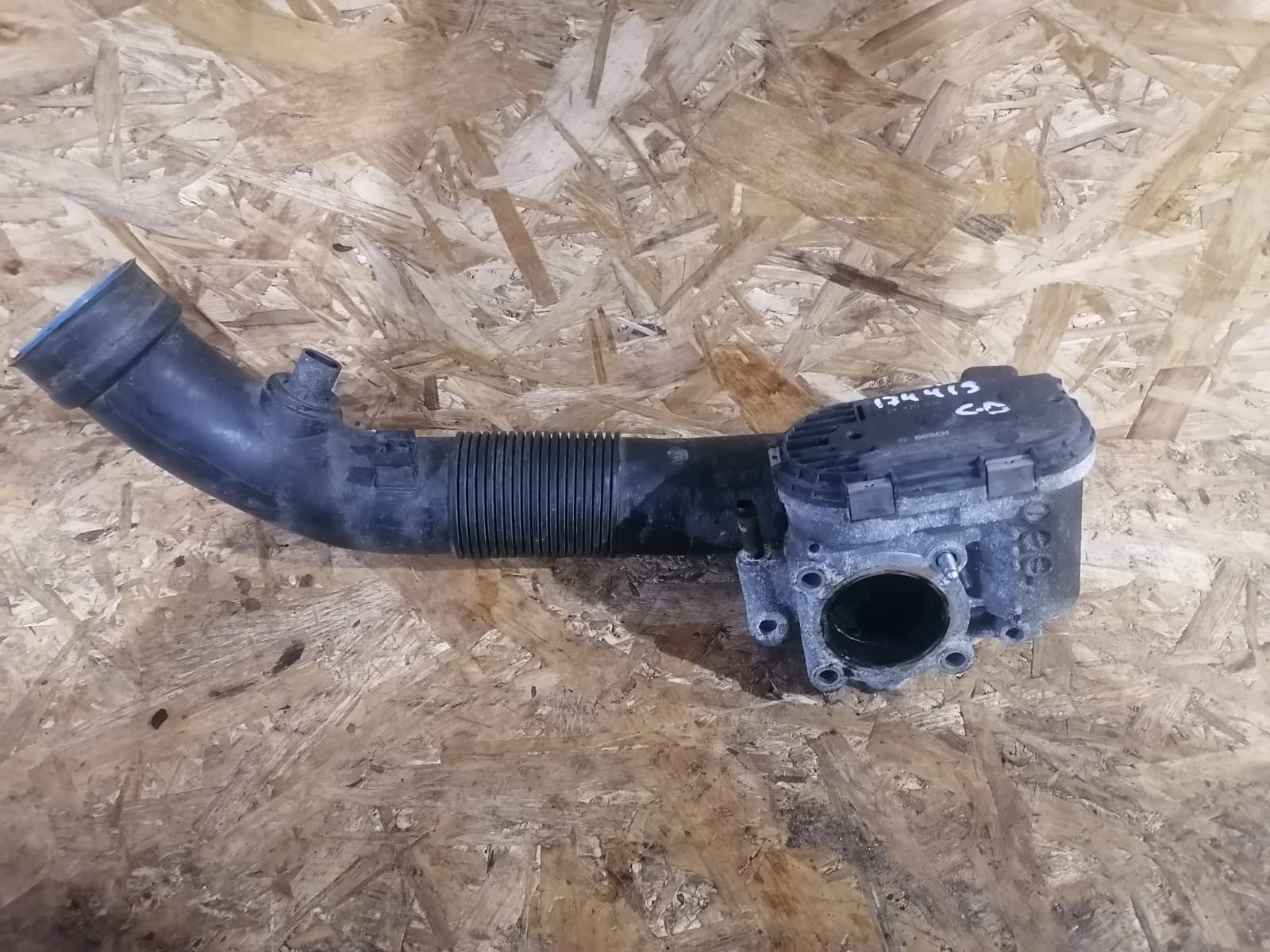 Дроссельная заслонка OPEL ASTRA G/H, CORSA C/D, MERIVA A Z12XEP/Z14XEP 2000- электрическая б/у