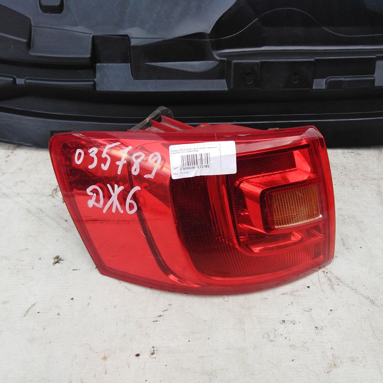 Фонарь VOLKSWAGEN JETTA 6 2011- наружный левый Б/У