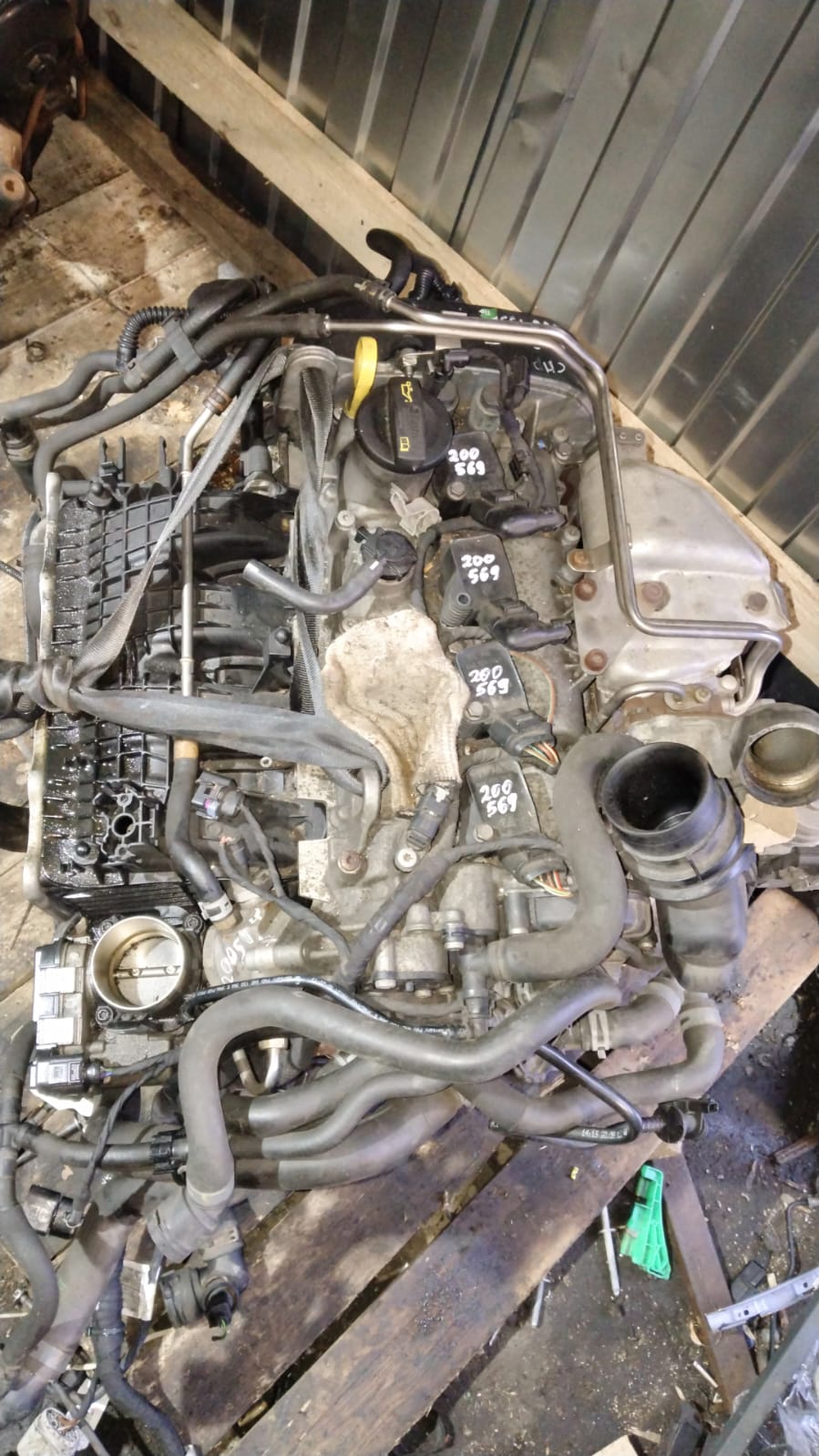 Катушка зажигания AUDI A1, A3, SKODA OCTAVIA A7, RAPID, VOLKSWAGEN GOLF7, JETTA 6, PASSAT B8/CC, POLO CHPA 1,2/1,4/1,6 2014- CWVA/CHPB/CZDA б/у