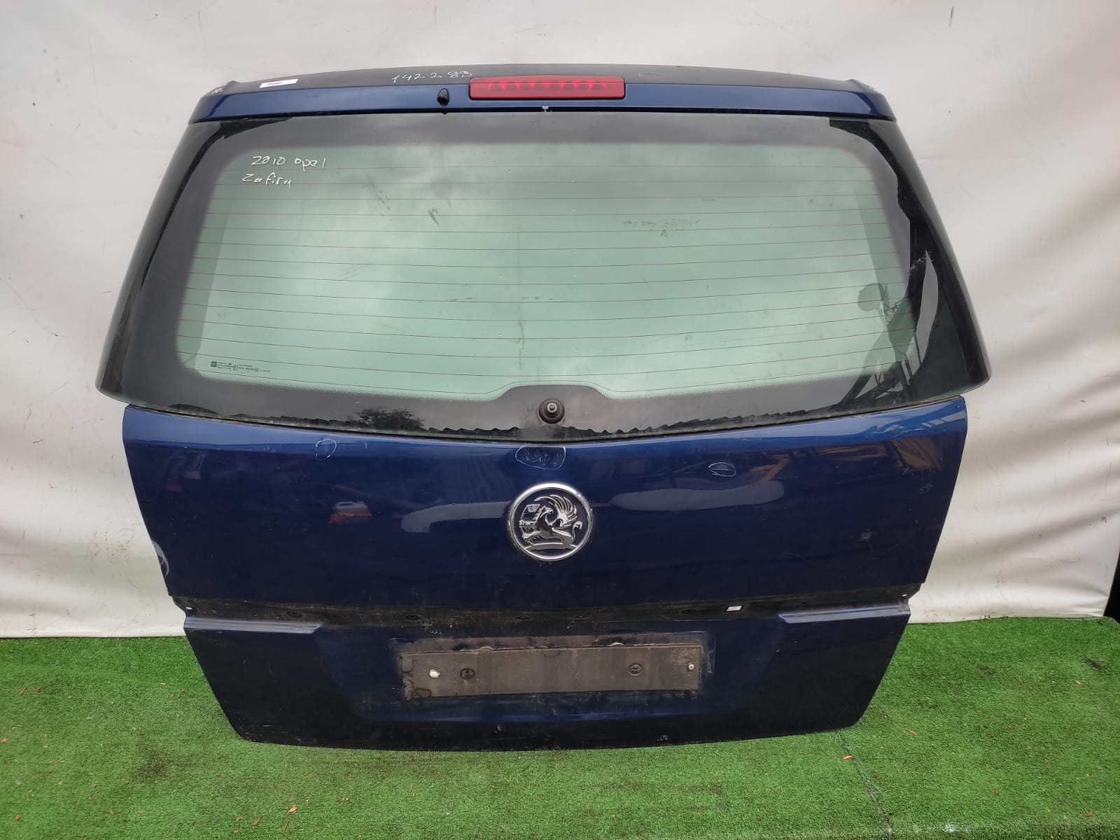 Крышка багажника OPEL ZAFIRA B 2005- синяя б/у