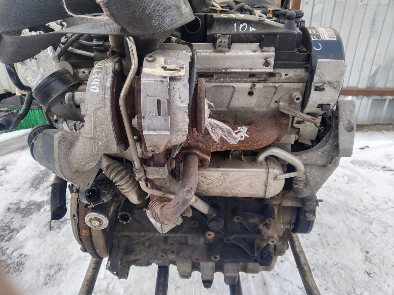 Турбина, турбокомпрессор AUDI A3, SKODA OCTAVIA 1Z, VOLKSWAGEN GOLF 6, JETTA 6, PASSAT B6/B7/CC, TIGUAN 2,0 2,0 CFFA 2011- б/у