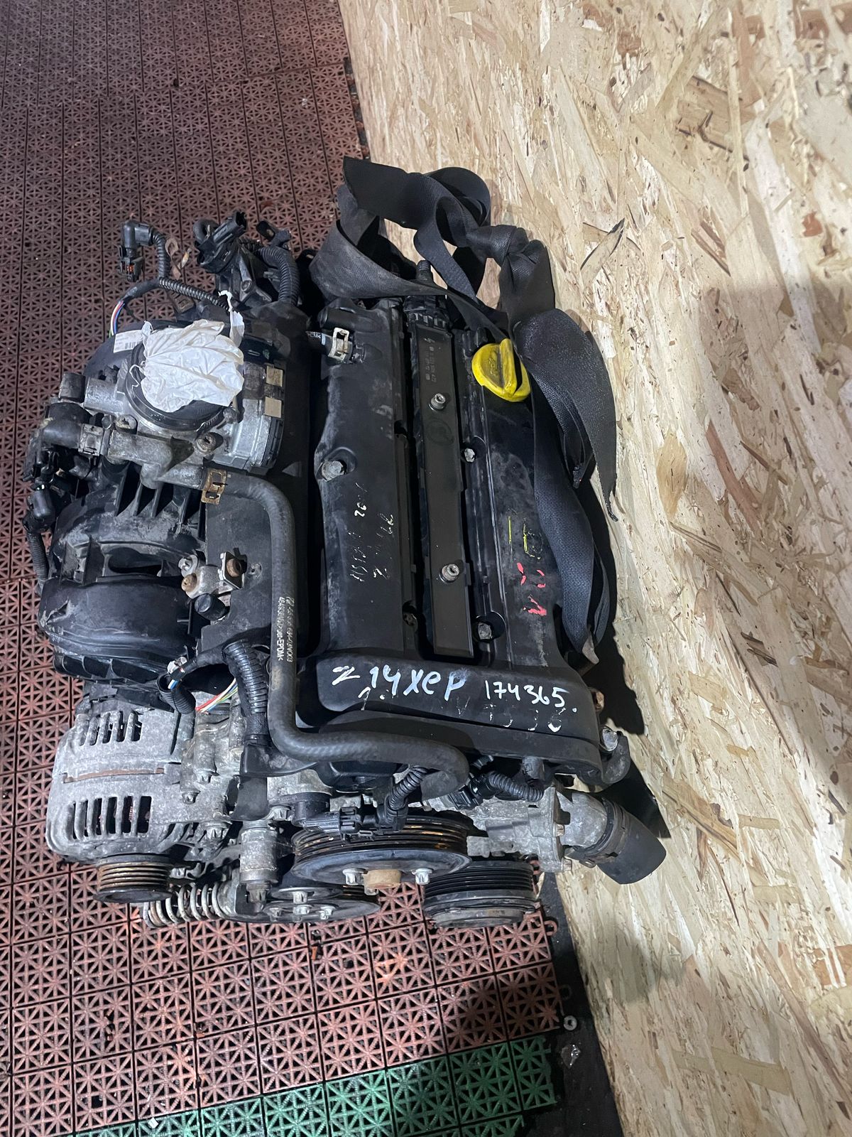 Двигатель OPEL ASTRA H, CORSA D Z14XEP 2006- б/у