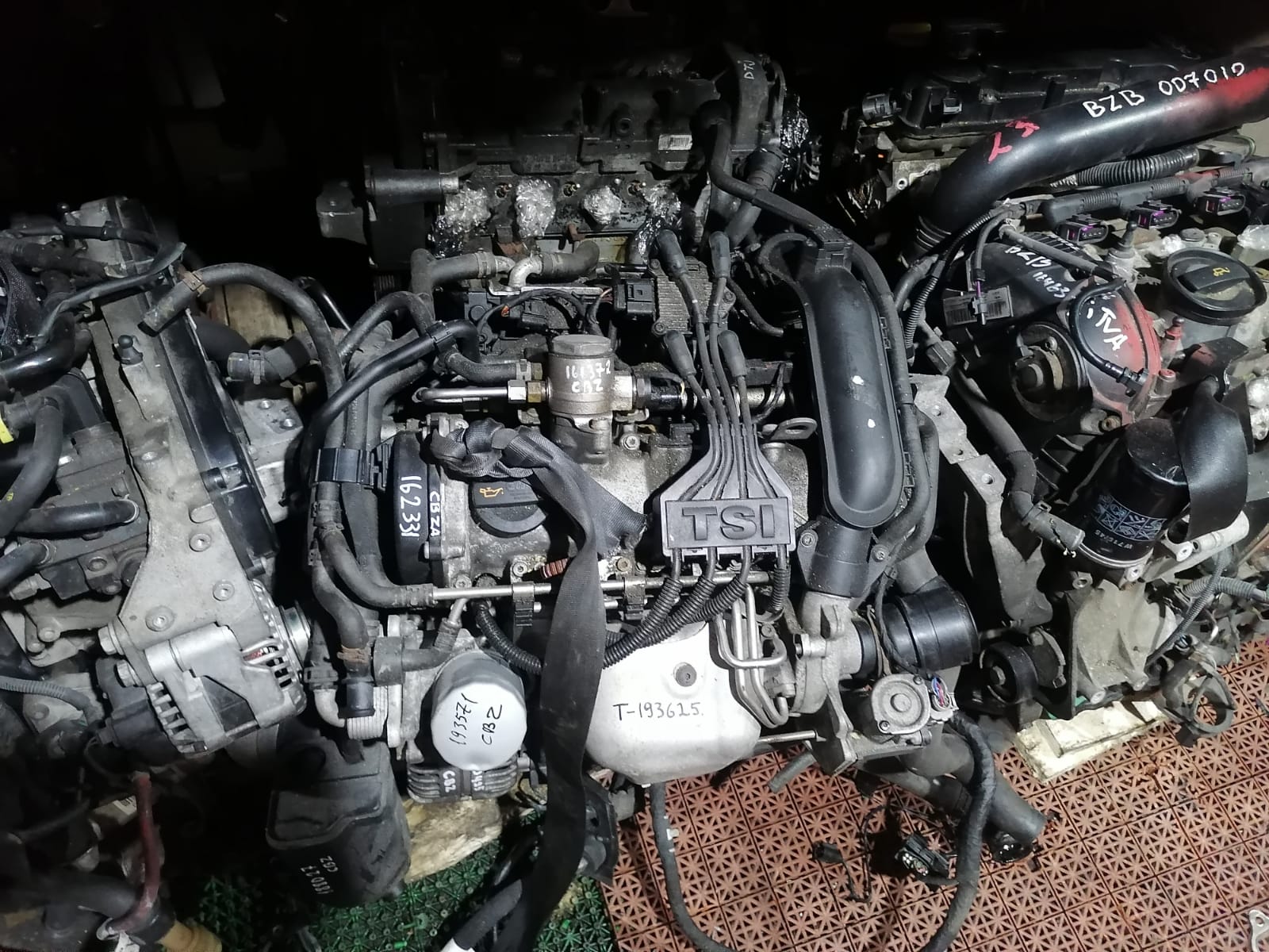 Дроссельная заслонка AUDI A3, SKODA OCTAVIA 1Z, RAPID, VOLKSWAGEN GOLF 5+/6, JETTA 6, CADDY 1,2 CBZB 2008- б/у