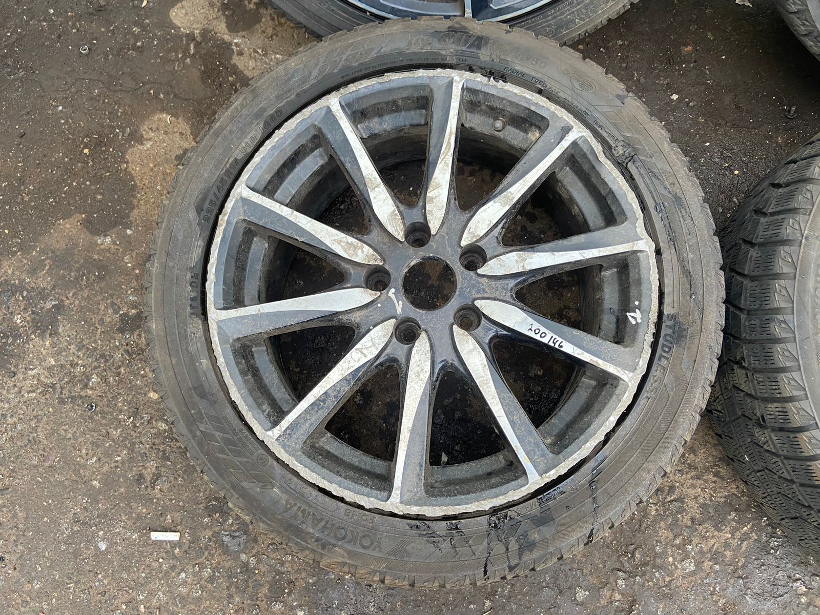 Диск колёсный VOLKSWAGEN GOLF 5, PASSAT B6 2004- литой комплект R17 б/у