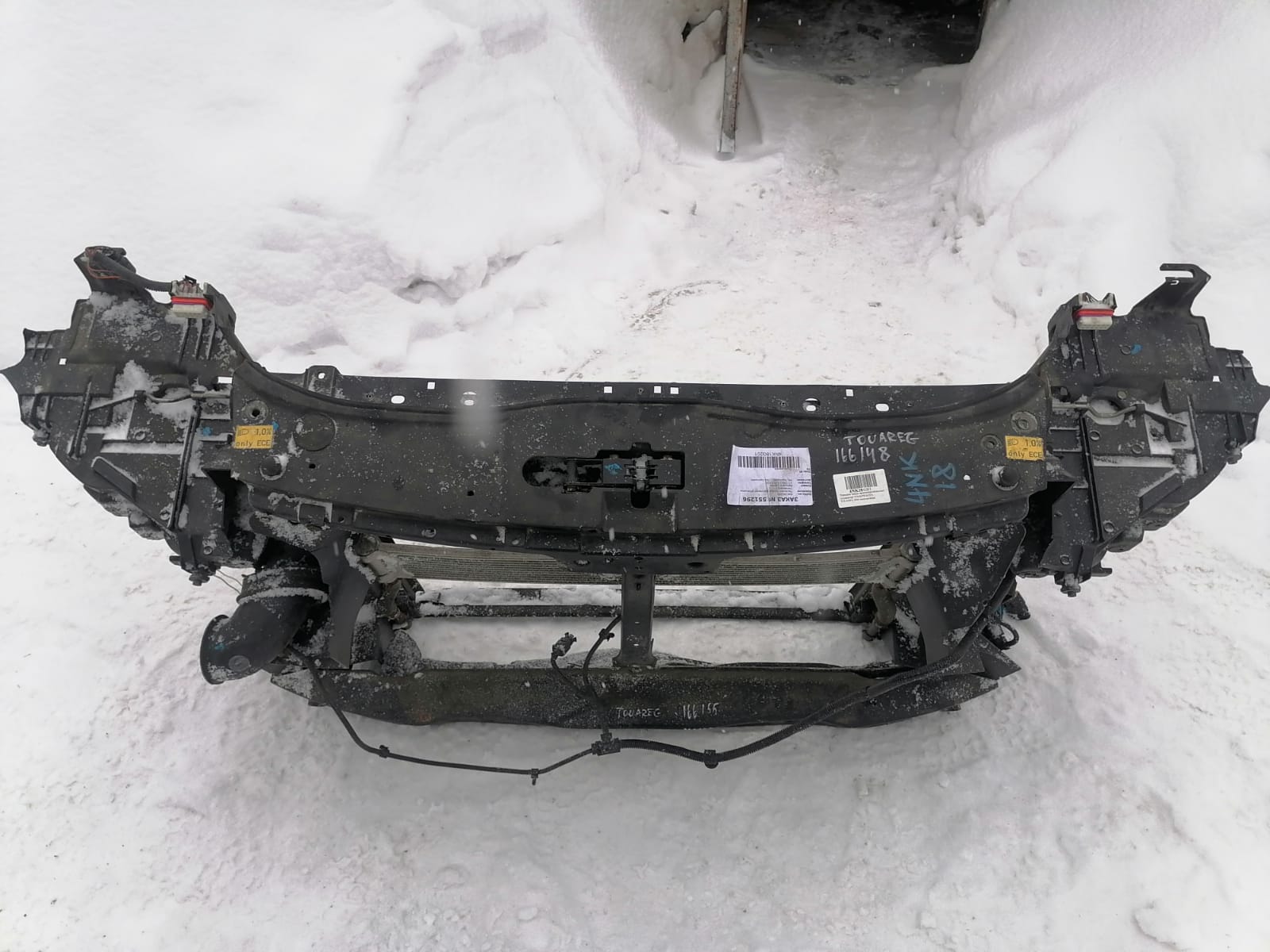 Панель передняя VOLKSWAGEN TOUAREG 2003- б/у