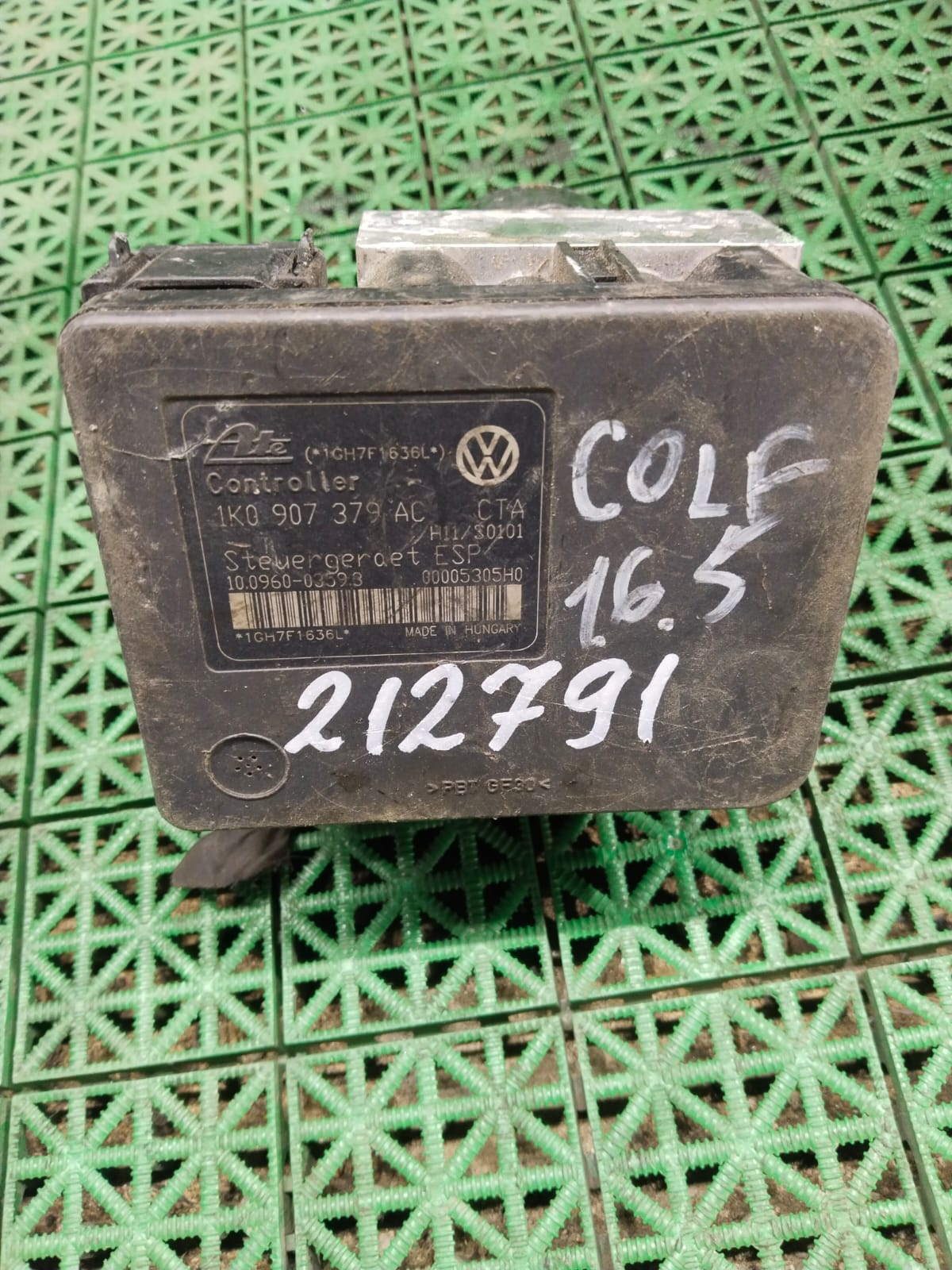 Блок ABS AUDI A3, SKODA OCTAVIA 1Z 1K0614518 1K0907379AC 2004- б/у