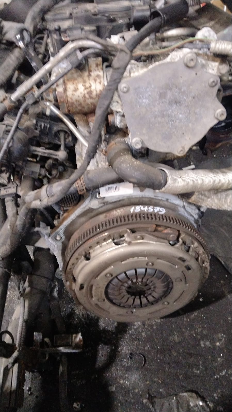 Маховик двигателя AUDI A3, SKODA OCTAVIA 1Z, VOLKSWAGEN GOLF 5/5+, JETTA 5, PASSAT B6 1,8 CDAA 2005- МКПП  6 240 мм 8 б/у