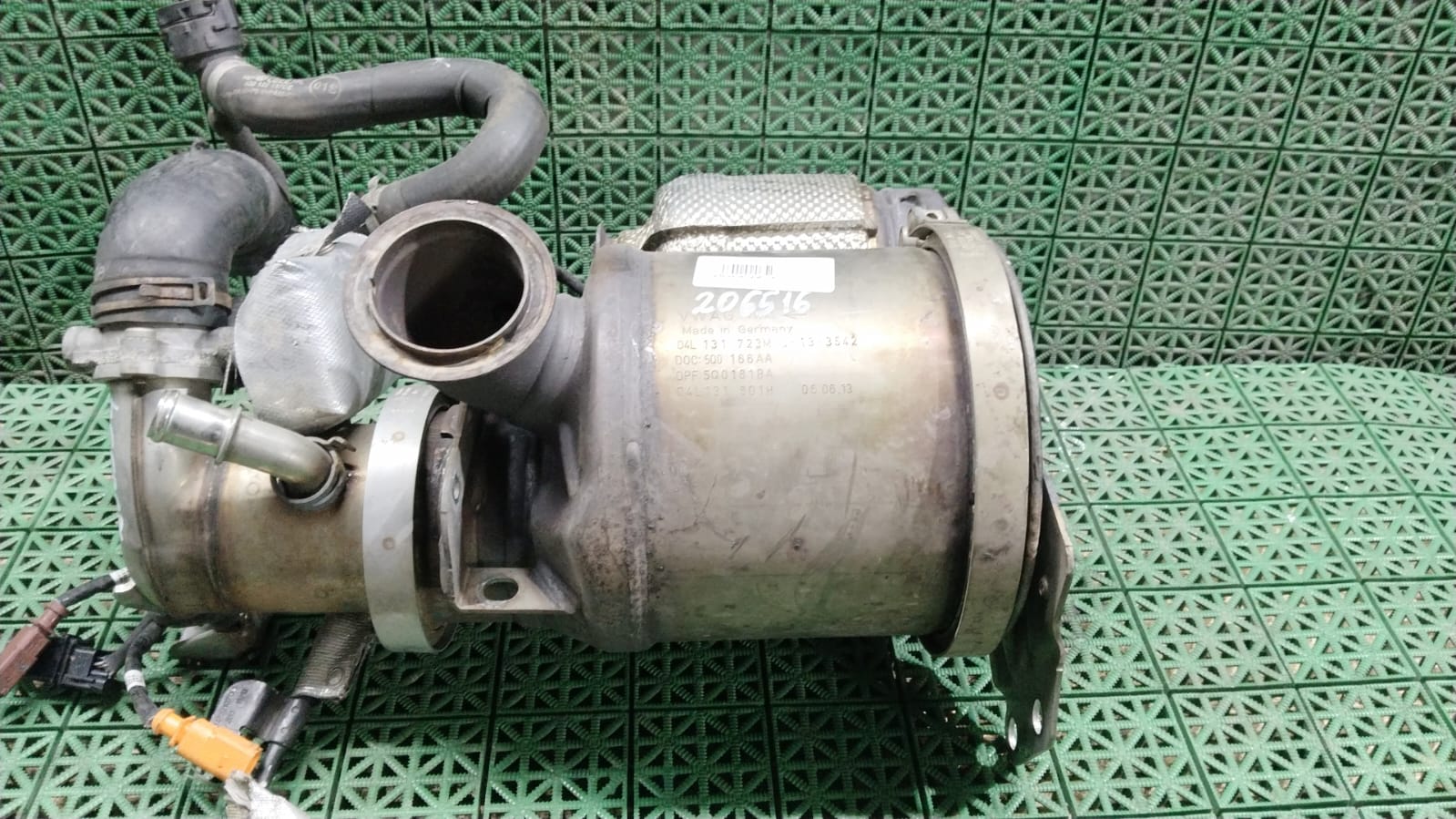 Катализатор AUDI A3, SKODA OCTAVIA A7, VOLKSWAGEN GOLF 7 1,6 CLHA 20013- б/у
