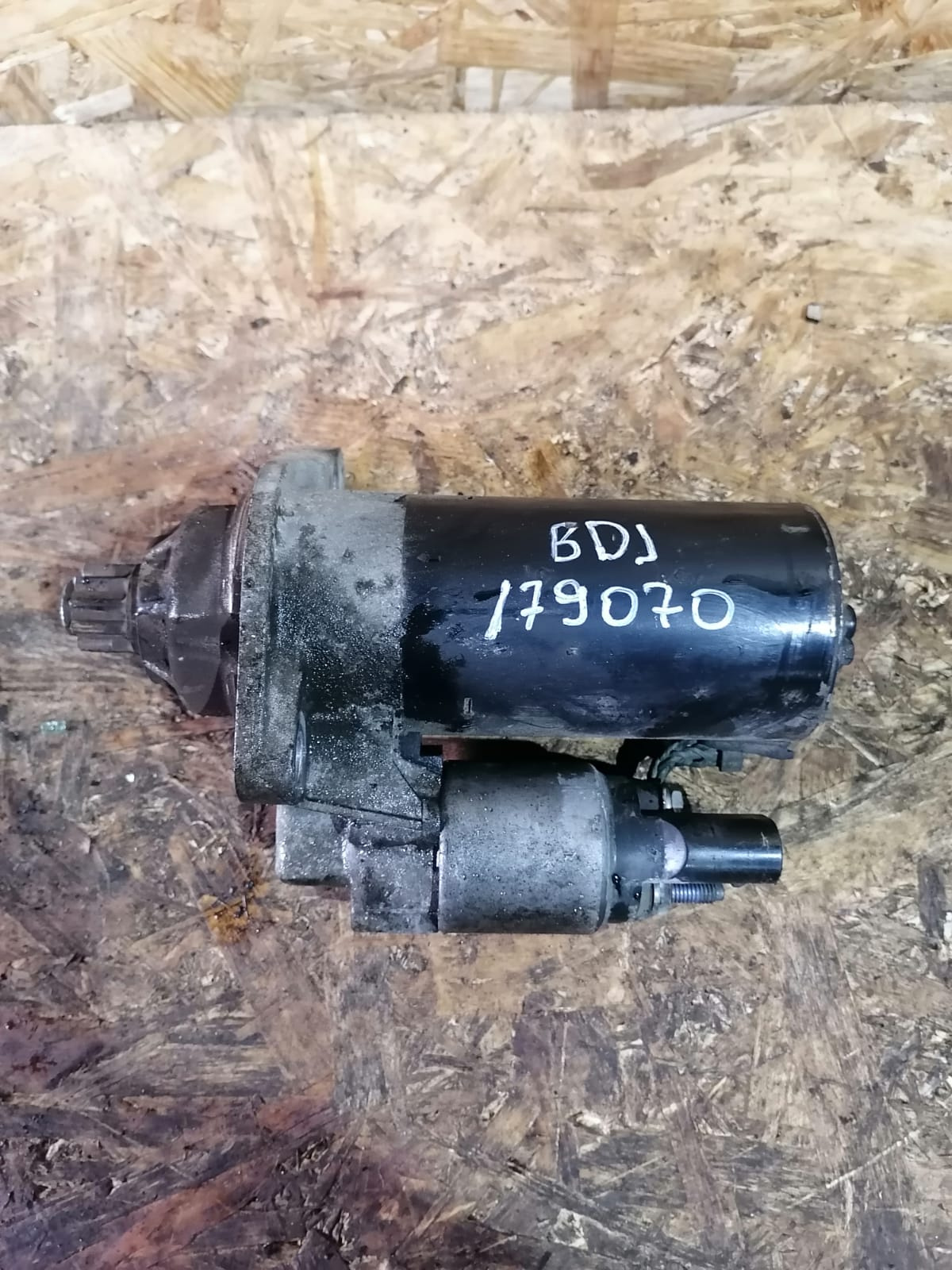 Стартер AUDI A3, SKODA OCTAVIA 1Z, VOLKSWAGEN GOLF 5/5+, JETTA 5, PASSAT B6, CADDY, TOURAN 2004- (10/3) BDJ б/у