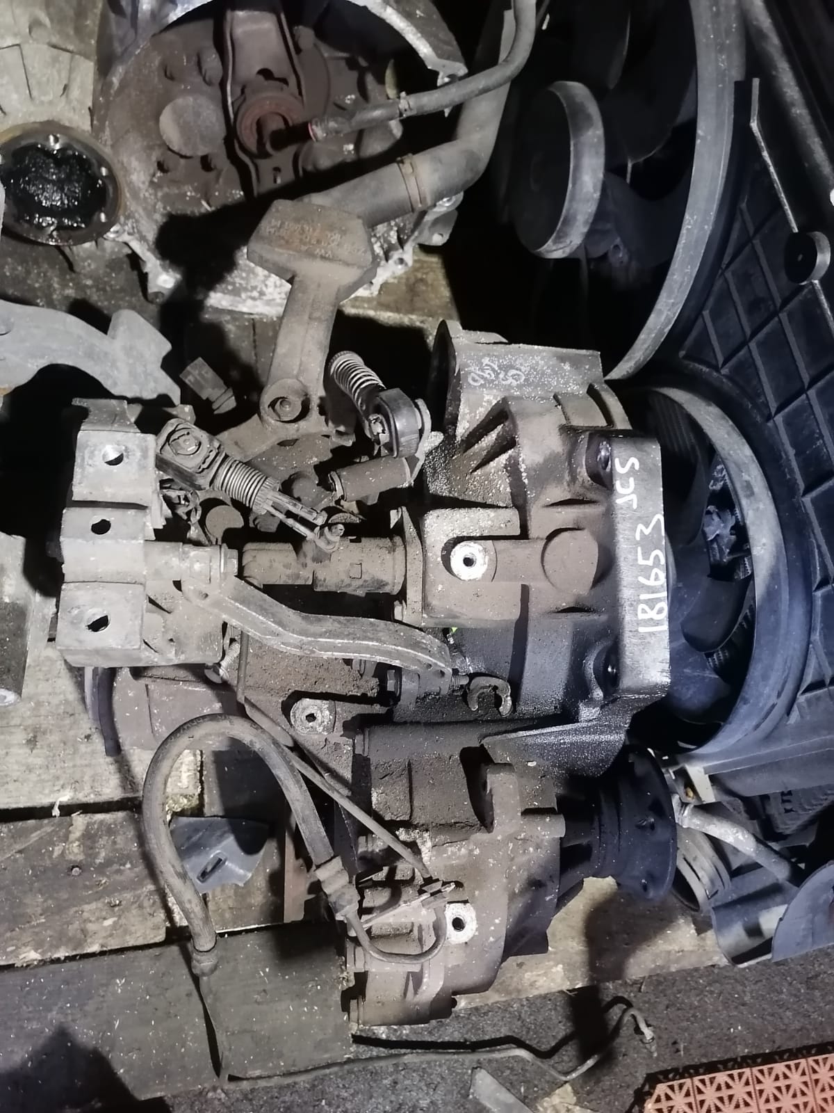 МКПП 5 ступенчатая механическая коробка передач VOLKSWAGEN CADDY 1,9 JCS 2004- 62/17 б/у