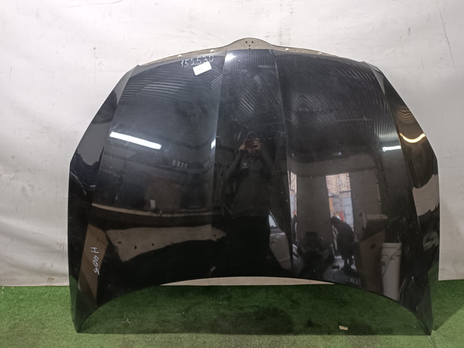 Капот SKODA FABIA 2, ROOMSTER 2010- чёрный б/у