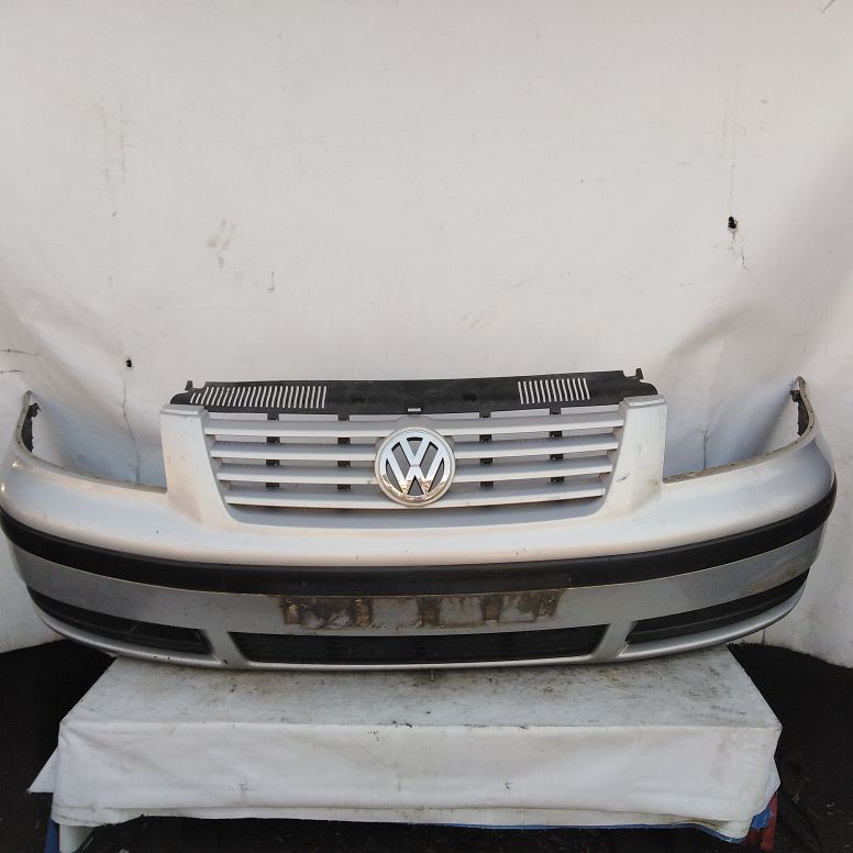 Бампер VOLKSWAGEN SHARAN 2001- передний серый Б/У