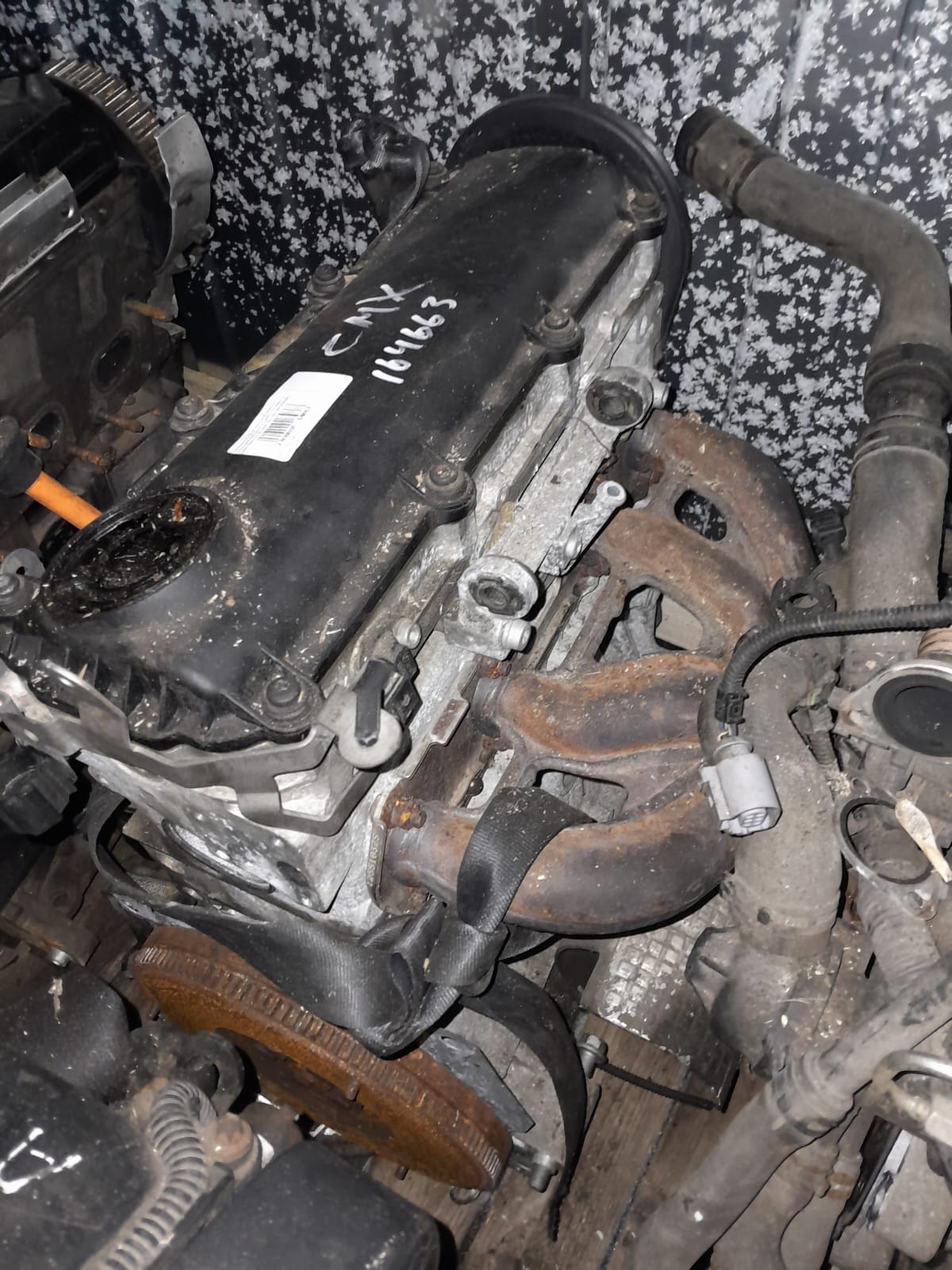 Двигатель AUDI A3, SKODA OCTAVIA 1Z, VOLKSWAGEN GOLF 5, CADDY, TOURAN 1,6 CMX 75kw/102 л,с 2004- б/у