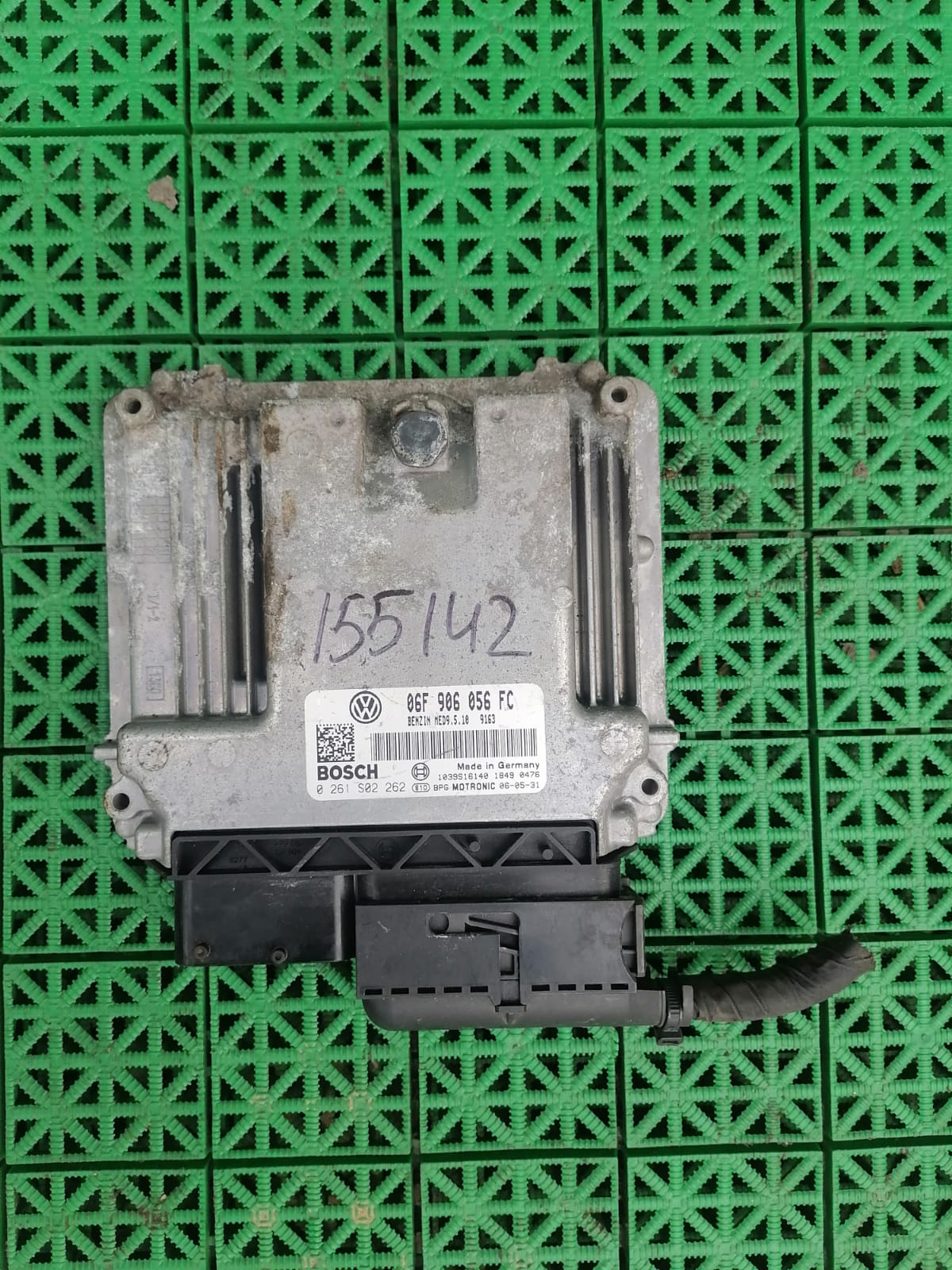 Блок управления двигателя ДВС ЭБУ VOLKSWAGEN PASSAT B6 2,0 BVY 06F906056FC б/у