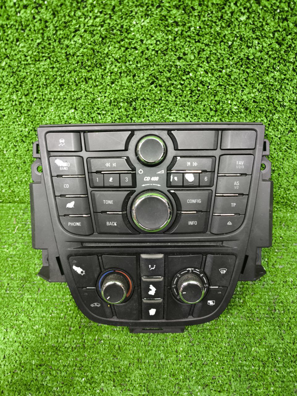 Блок управления климат контролем отопителем OPEL ASTRA J, MERIVA B 2010- б/у