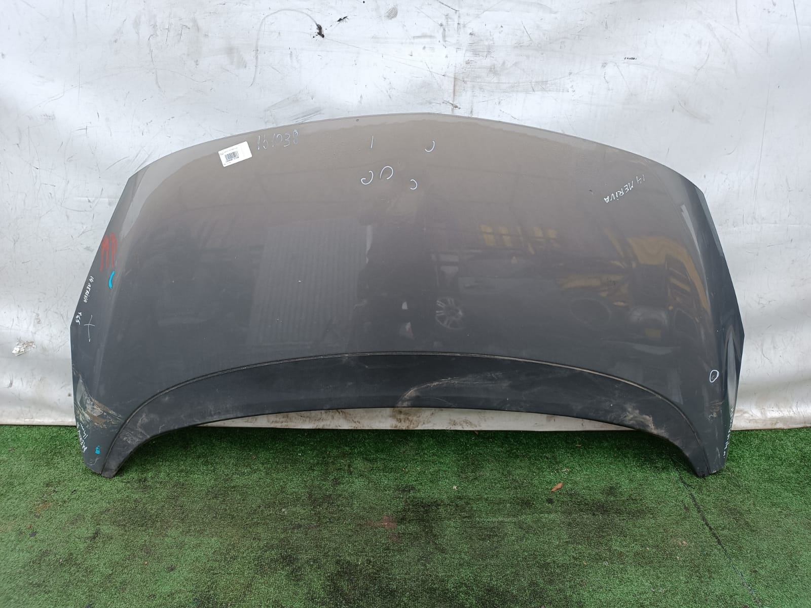 Капот OPEL MERIVA B 2010- серый  б/у
