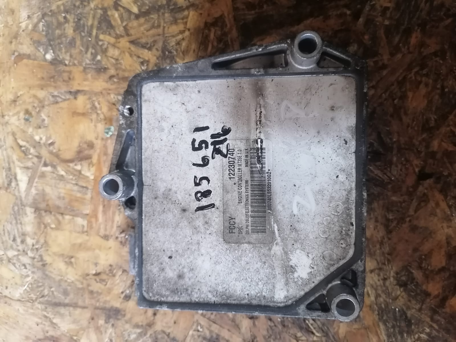 Блок управления двигателя ДВС ЭБУ OPEL ZAFIRA B Z16XEP 2004- б/у