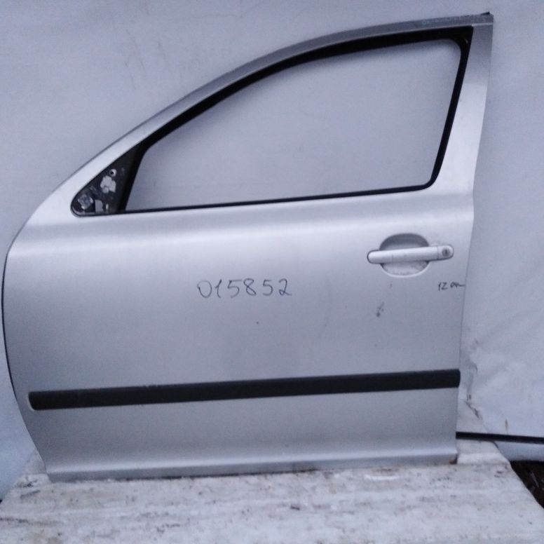 Дверь SKODA OCTAVIA 1Z 2004- передняя левая серая Б/У