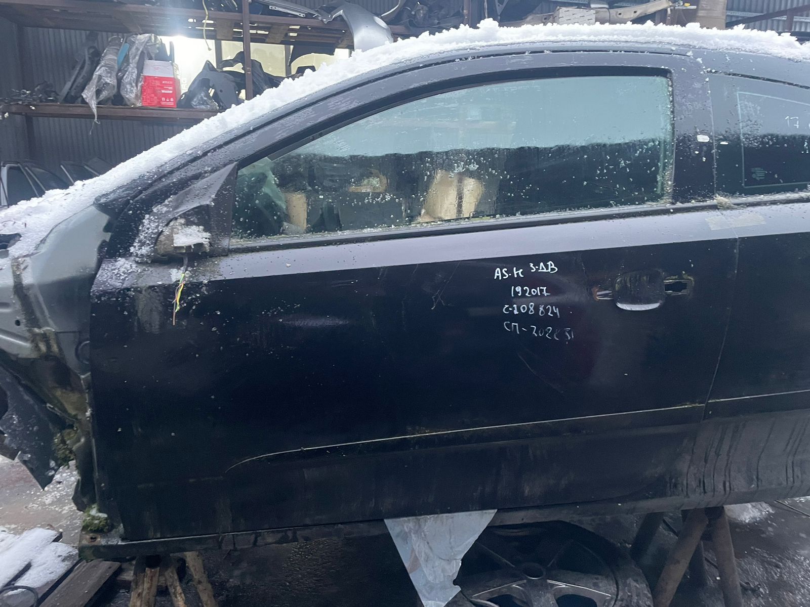 Стеклоподъёмник OPEL ASTRA H 2004- передний левый электрический б/у