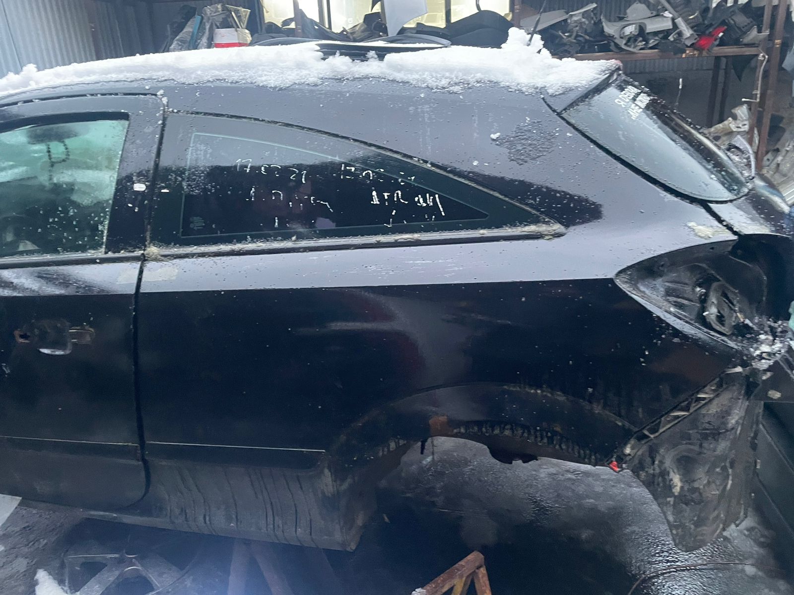Крыло OPEL ASTRA H 2004- 3 х дверное купе заднее левое б/у