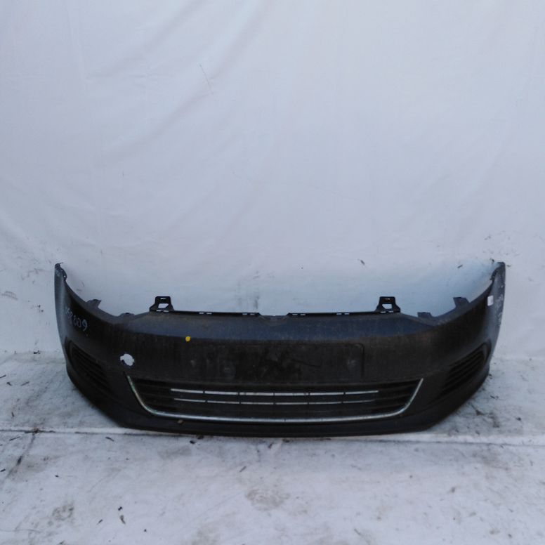Бампер VOLKSWAGEN POLO 2010- передний седан серый Б/У
