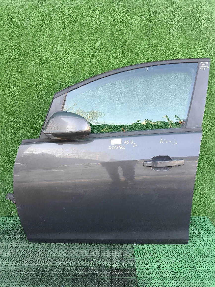 Дверь OPEL ASTRA J 2010- передняя левая серая б/у