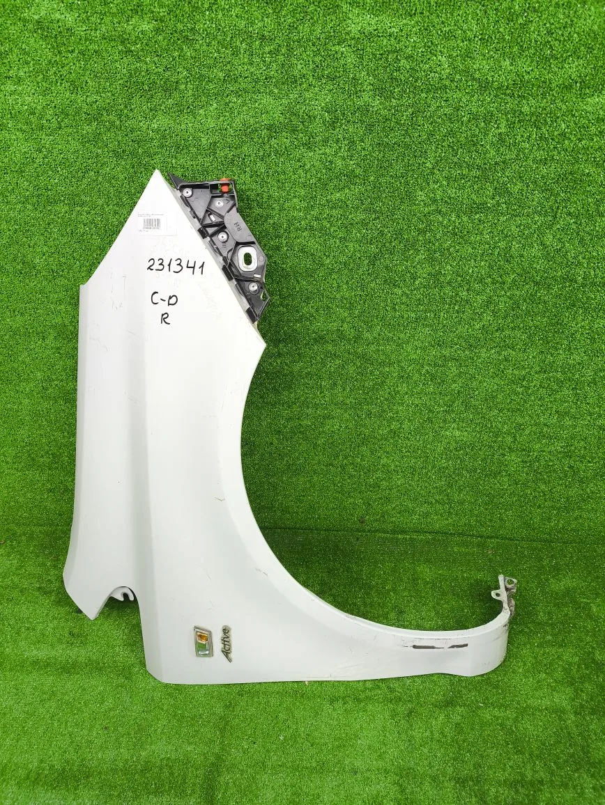 Крыло OPEL CORSA D 2006- переднее правое белое б/у