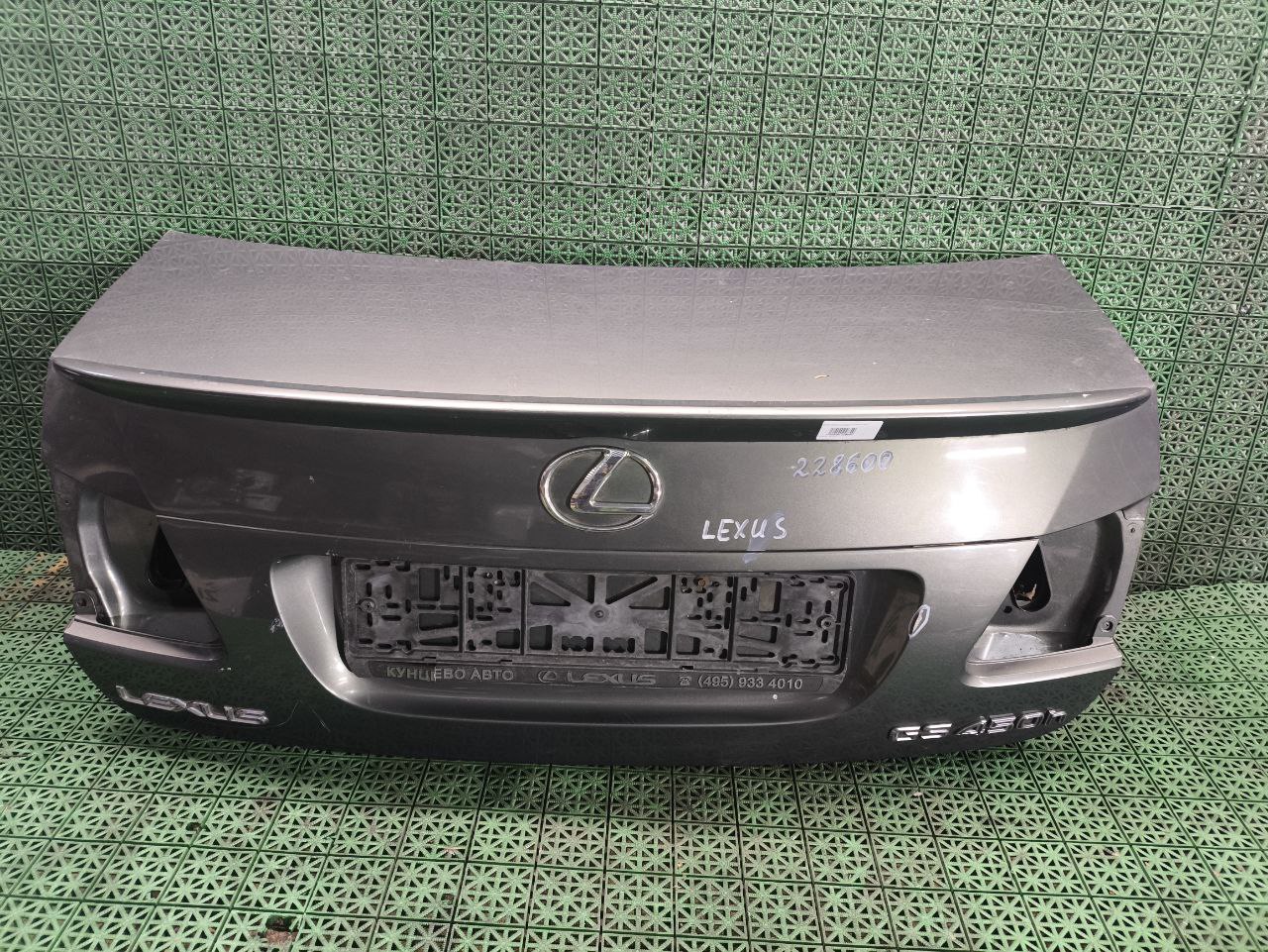 Крышка багажника TOYOTA GS 300/400/430 2005- зелёная б/у