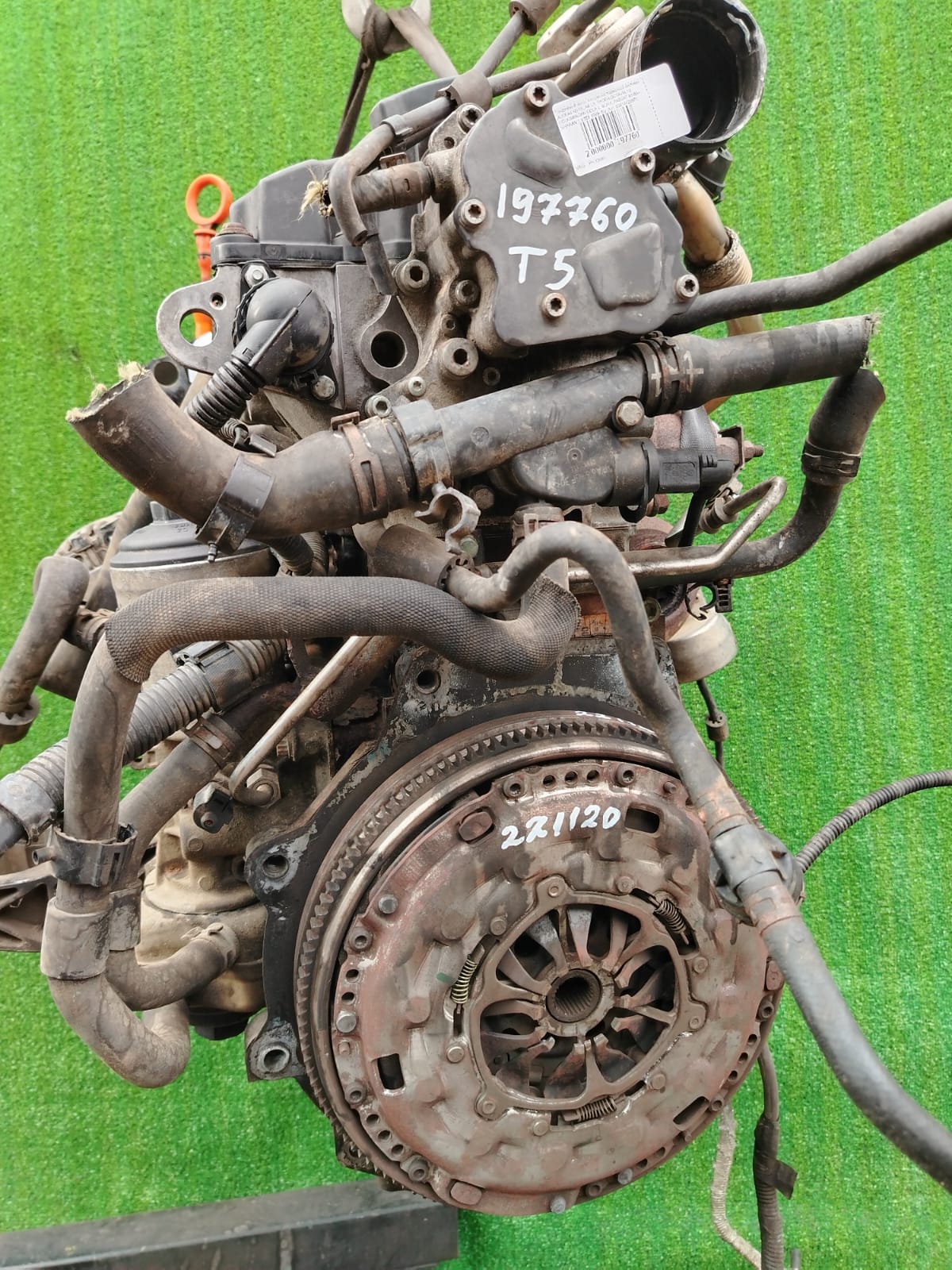 Тандемный насос вакуумный тормозной системы AUDI A4 8D/8E, A6 C5, SKODA OCTAVIA 1U, VOLKSWAGEN GOLF 4, BORA, PASSAT B5/B5+, SHARAN 1.9 TDI 1999- б/у