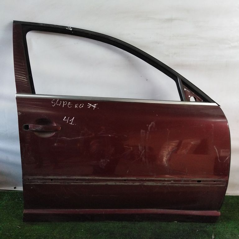 Дверь VOLKSWAGEN PASSAT B5,B5+ 1997- передняя правая вишня Б/У