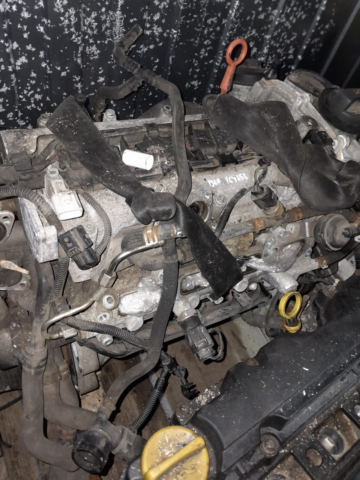 Двигатель AUDI A3, SKODA OCTAVIA 1Z, VOLKSWAGEN GOLF 5/5+, PASSAT B6 1,6 BLF 85kw/115 л,с 2004- б/у