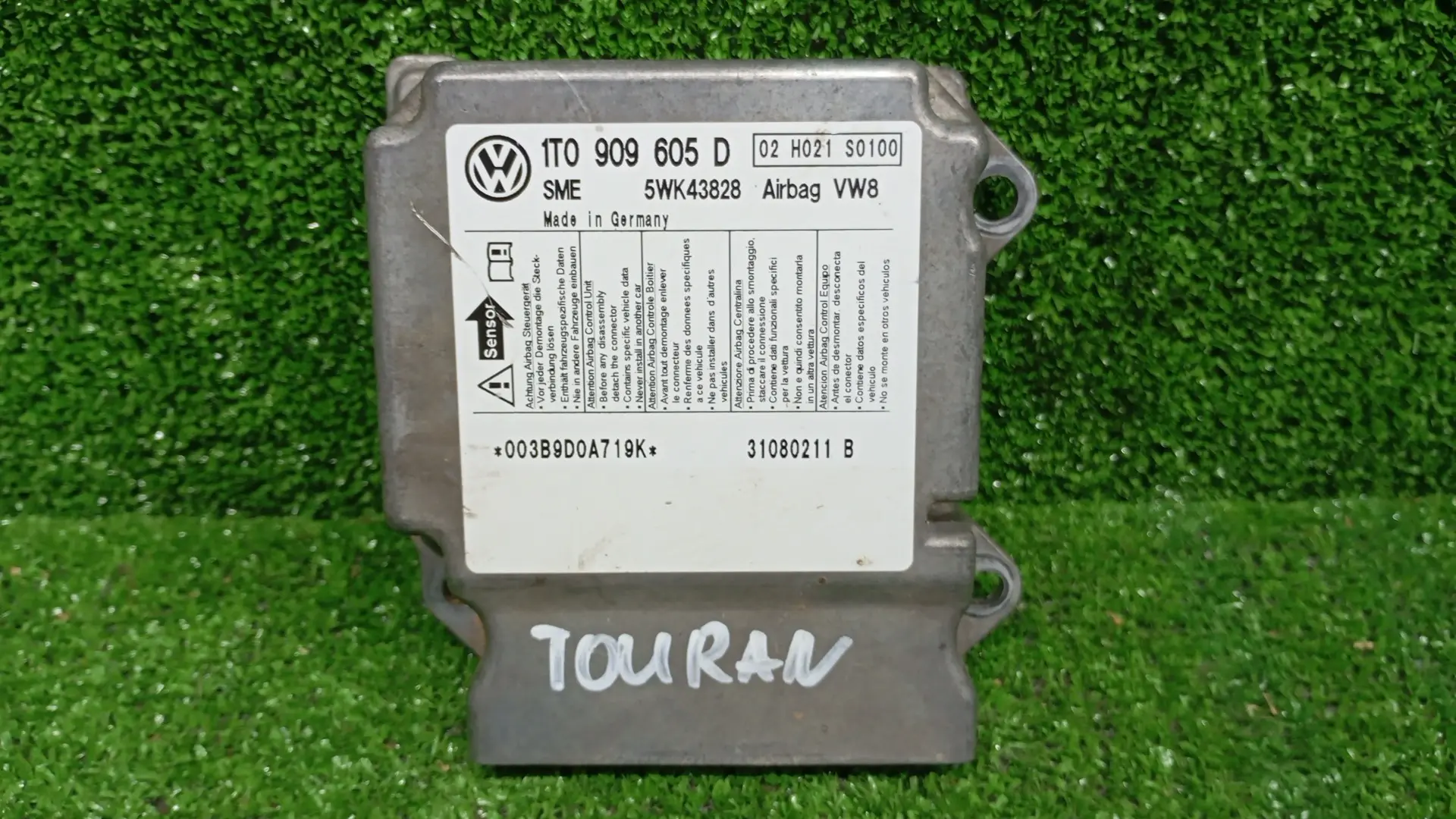 Блок управления подушками безопасности AIR BAG VOLKSWAGEN TOURAN 2003- б/у
