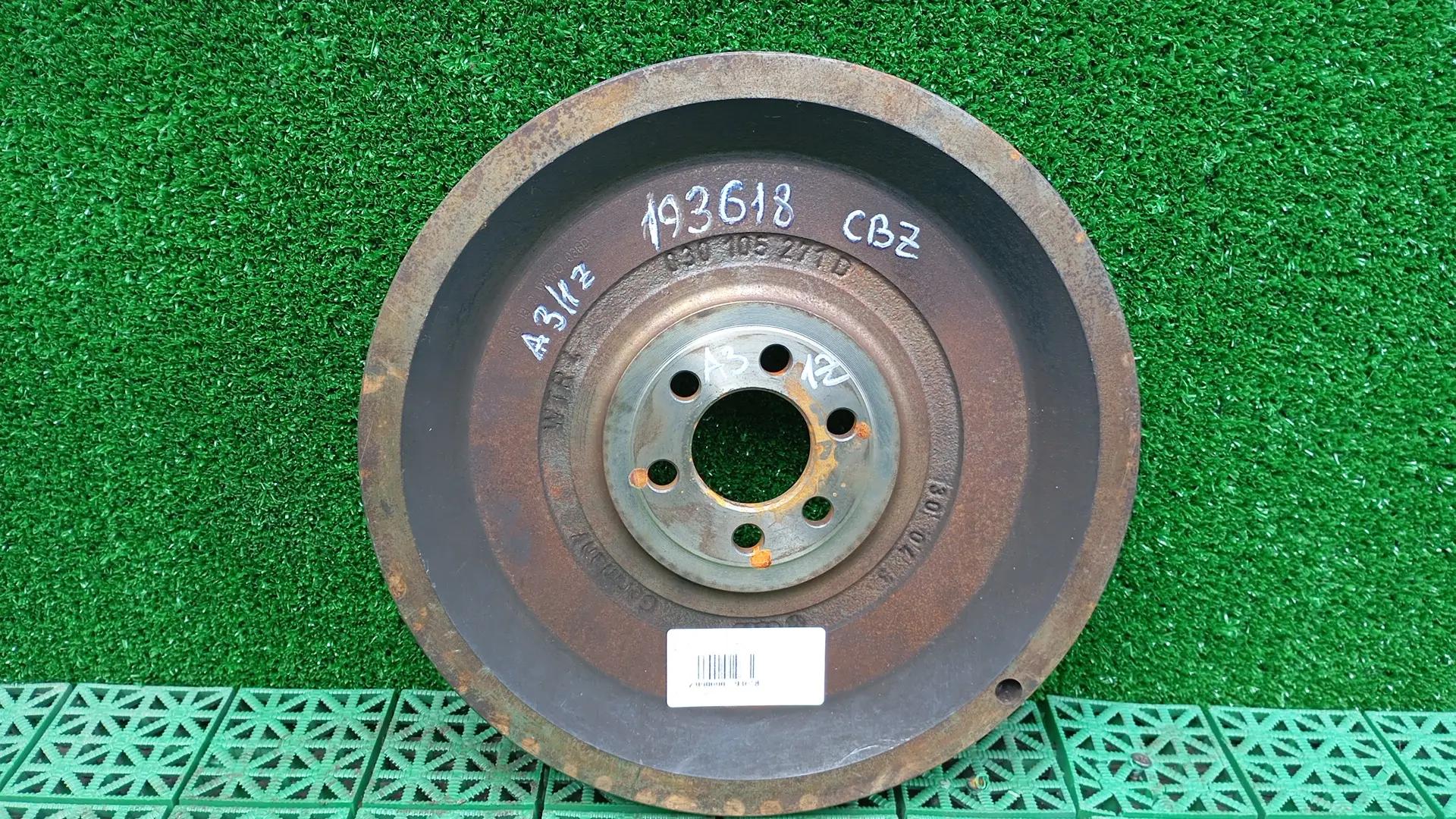 Маховик двигателя AUDI A3, SKODA OCTAVIA 1Z, VOLKSWAGEN GOLF 5/5+, JETTA 5, PASSAT B6 CBZ 2005- МКПП  6 б/у