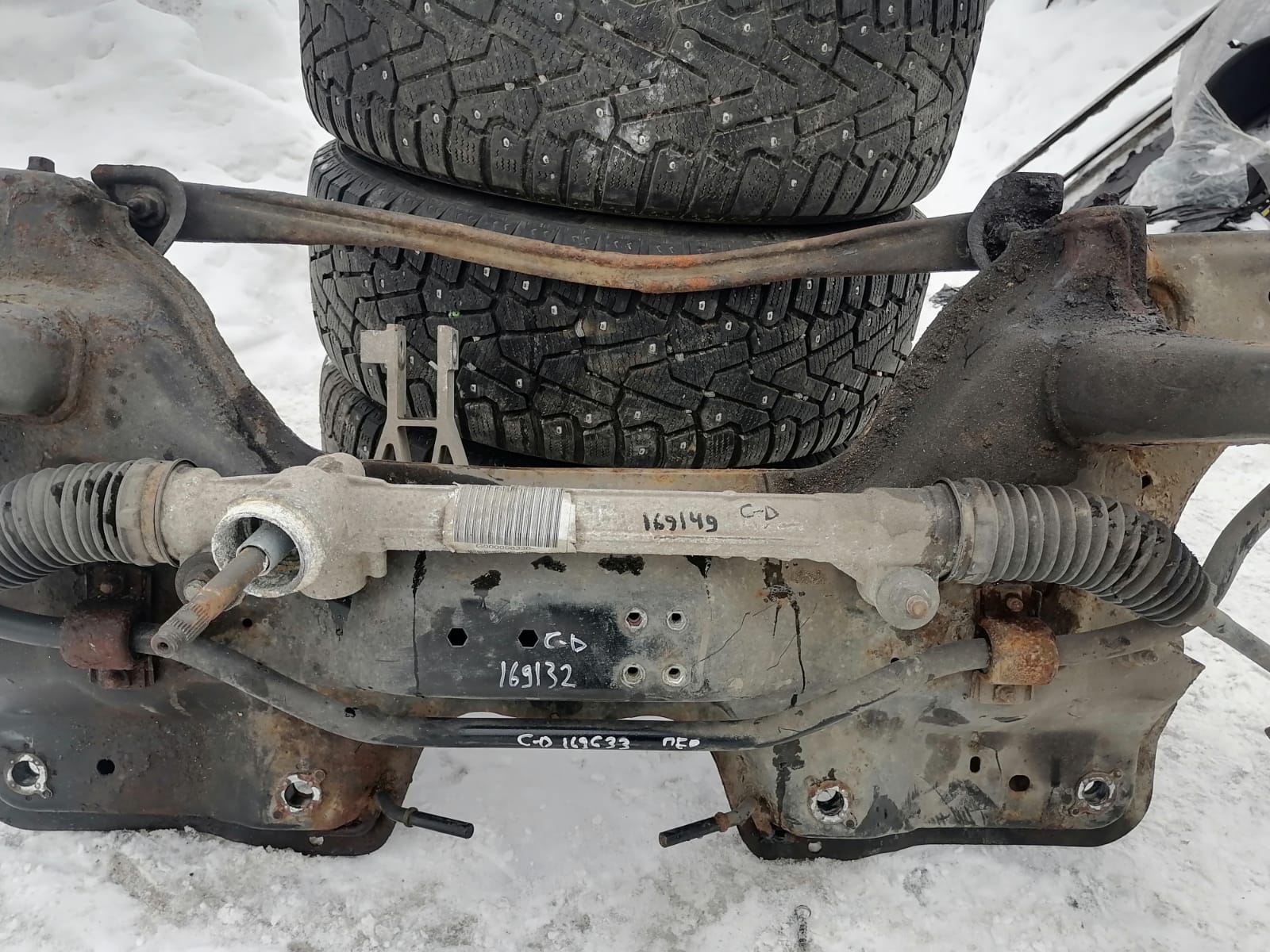 Рейка рулевая OPEL CORSA D TRW под электро гур 2006- б/у