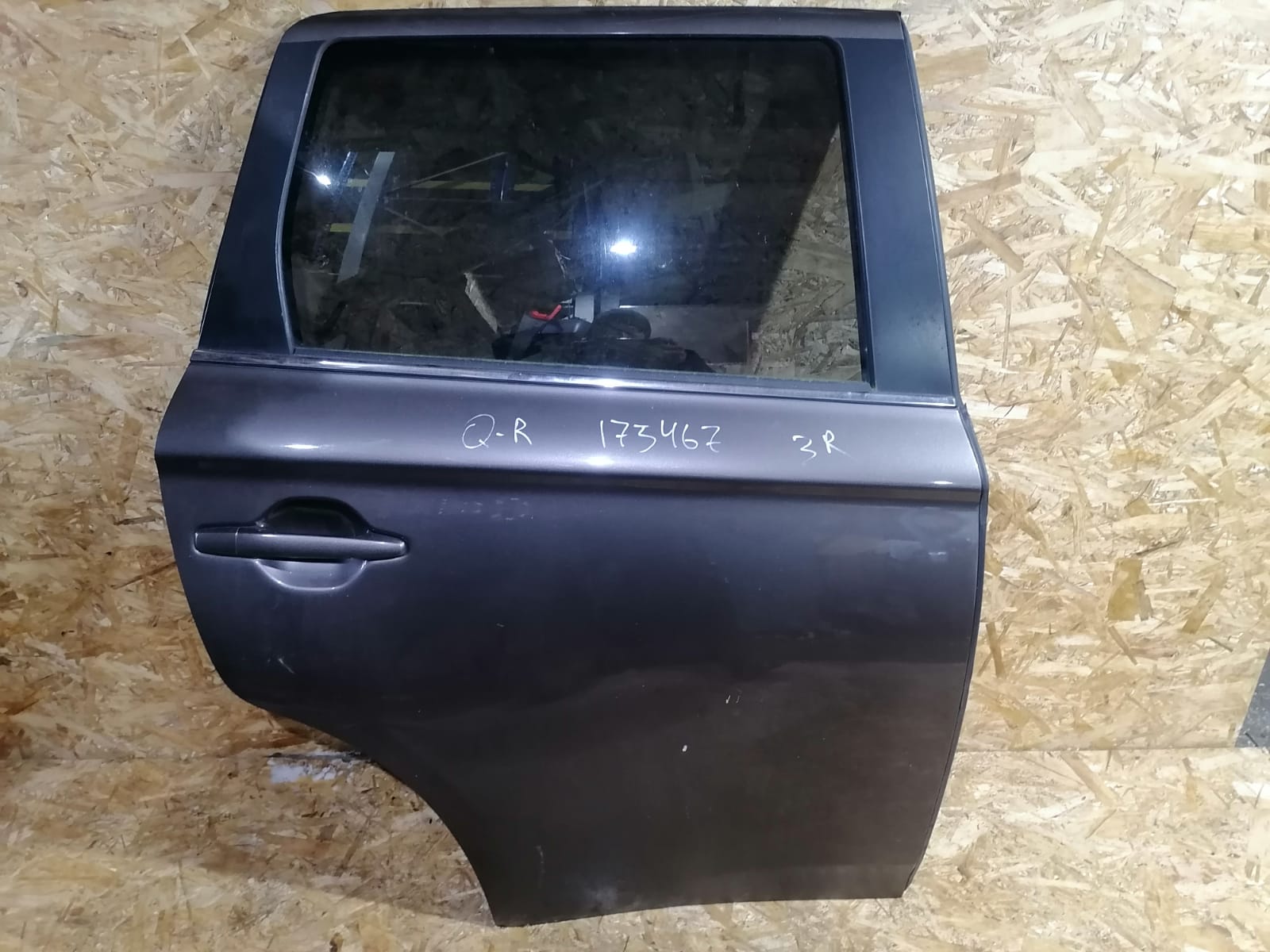 Дверь MITSUBISHI OUTLANDER GF 2012- задняя правая коричневая б/у