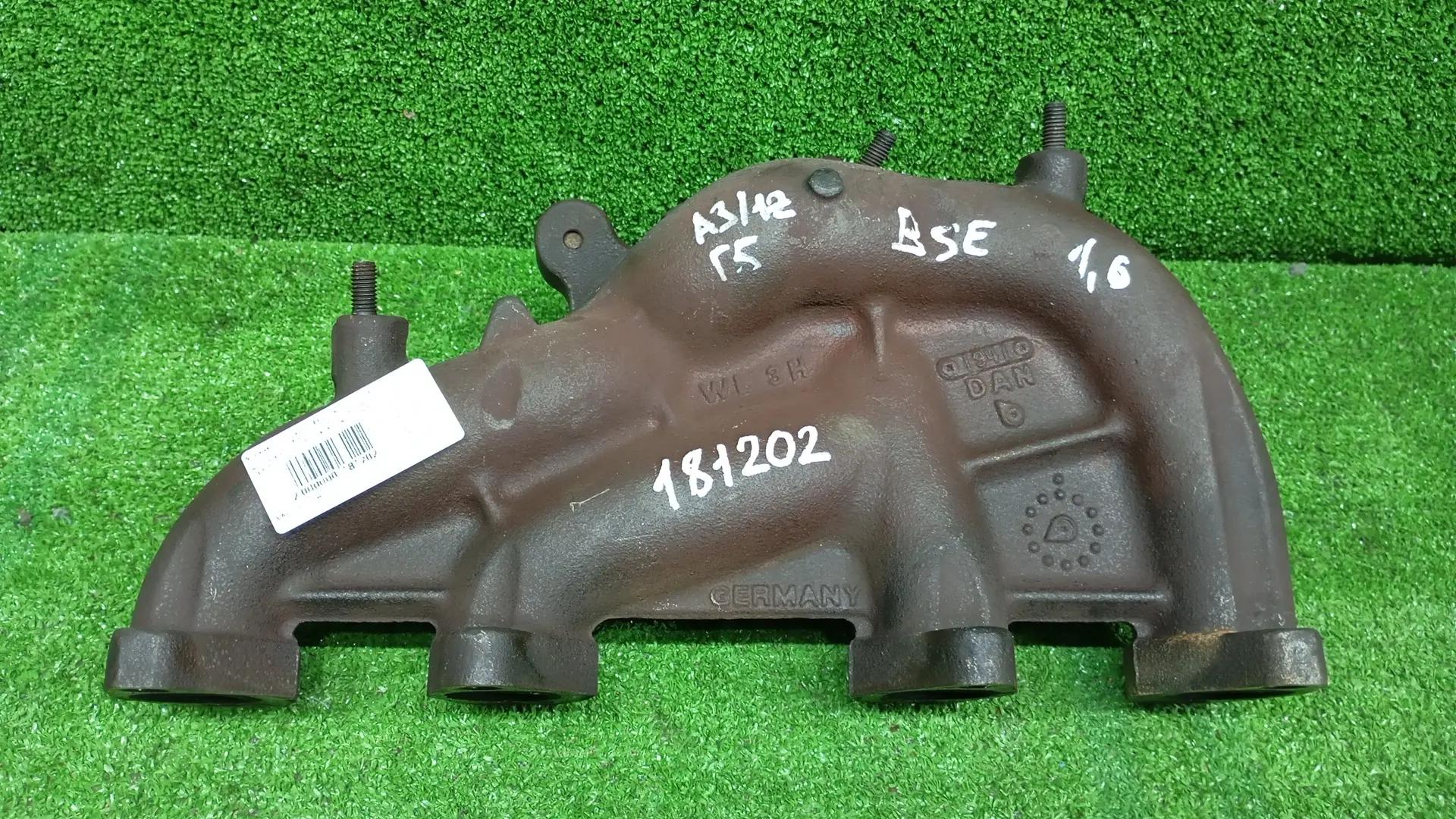 Коллектор выпускной AUDI A3, SKODA OCTAVIA 1Z, VOLKSWAGEN GOLF 5/5+, JETTA 5, PASSAT B6, CADDY, TOURAN 1,6 BSE 2004- б/у
