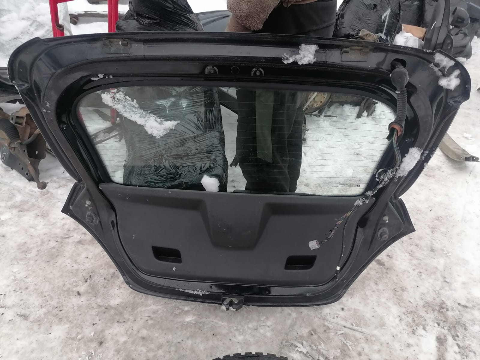 Замок крышки багажника OPEL CORSA D, MERIVA B 2006- б/у