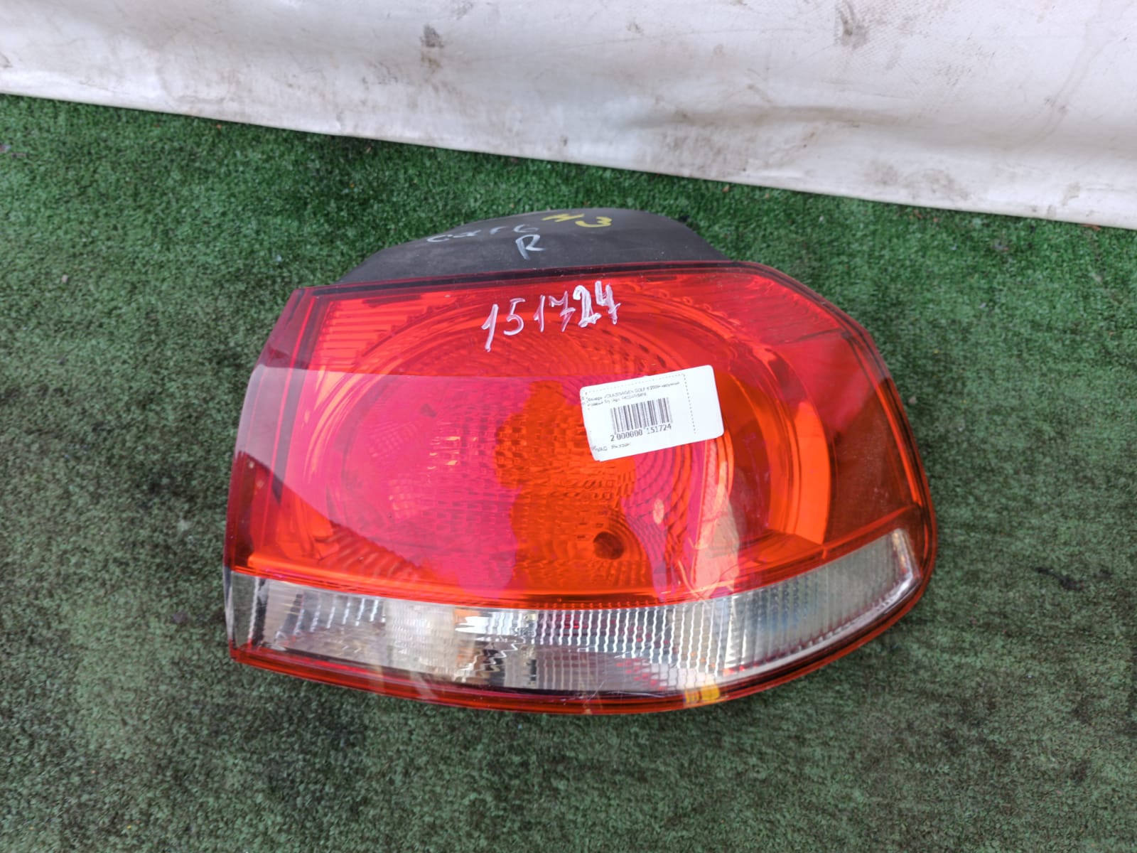 Фонарь VOLKSWAGEN GOLF 6 2009- наружный правый б/у