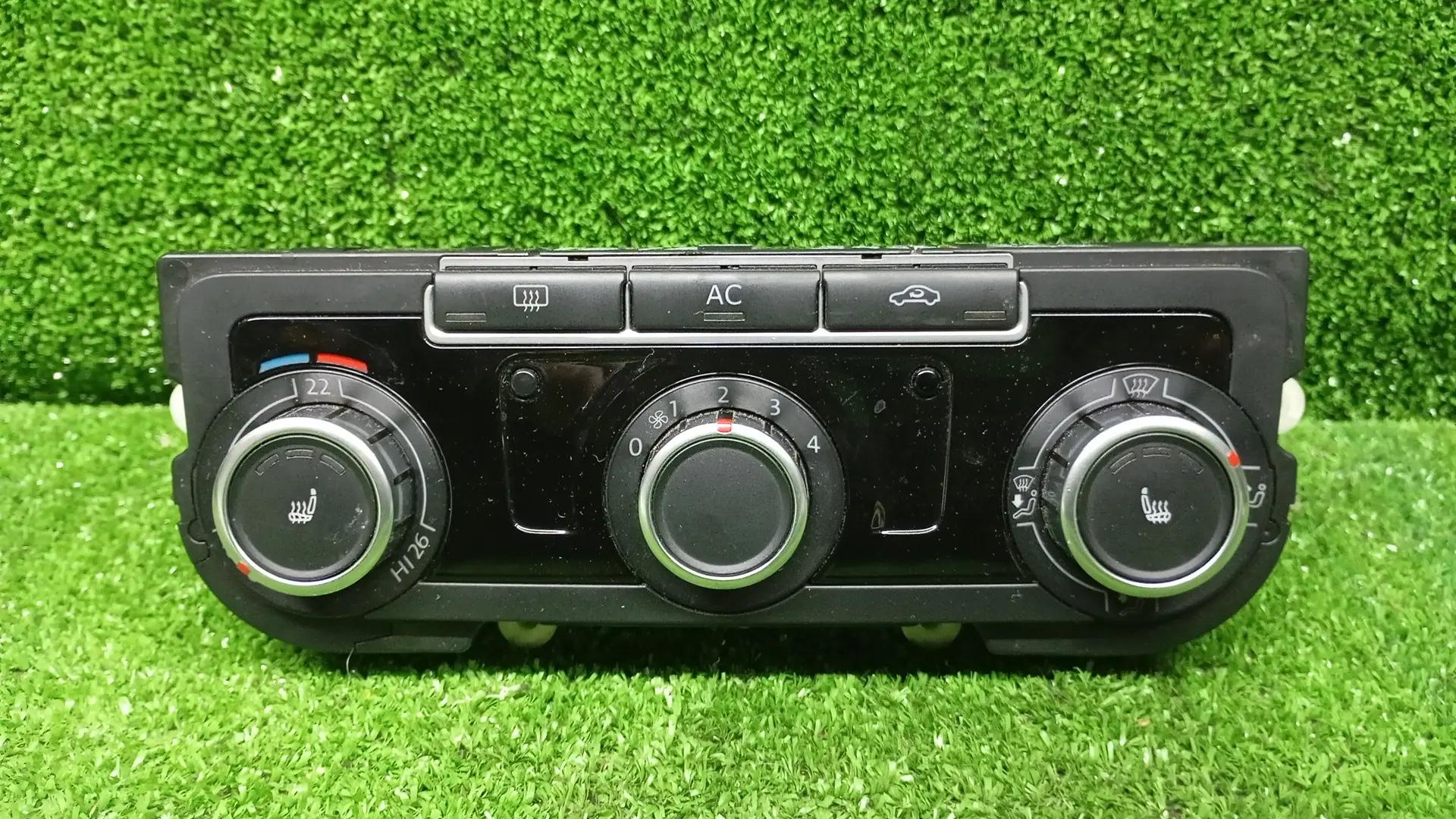 Блок управления климат контролем отопителем VOLKSWAGEN GOLF 6, JETTA 5, PASSAT B6, TIGUAN 2009- б/у
