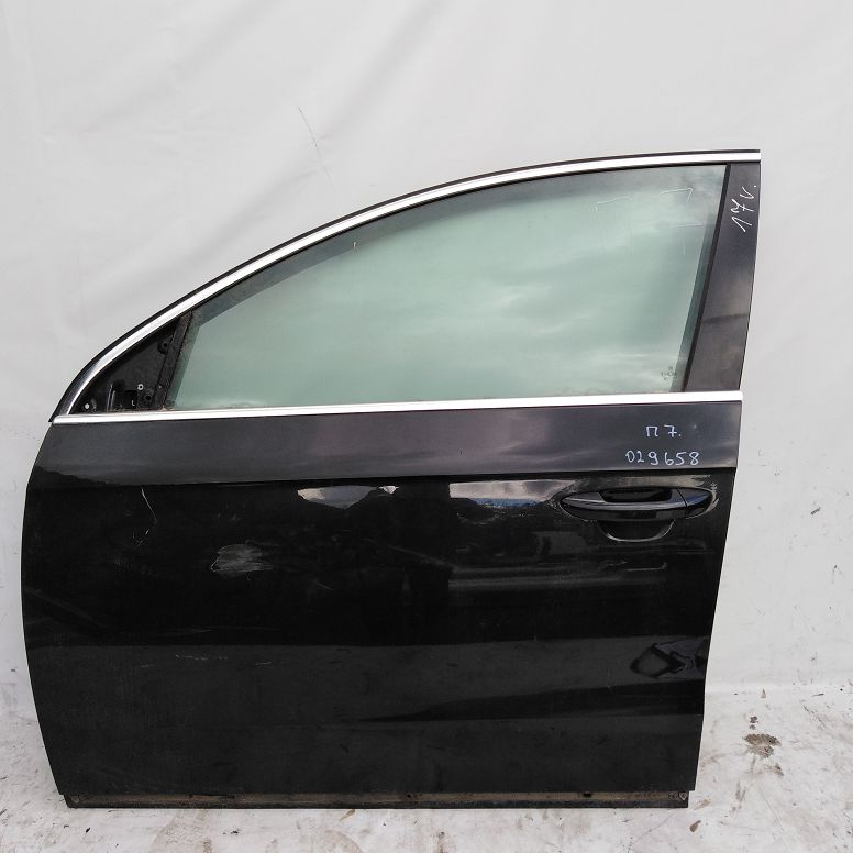 Дверь VOLKSWAGEN PASSAT B7 2011- передняя левая чёрная Б/У