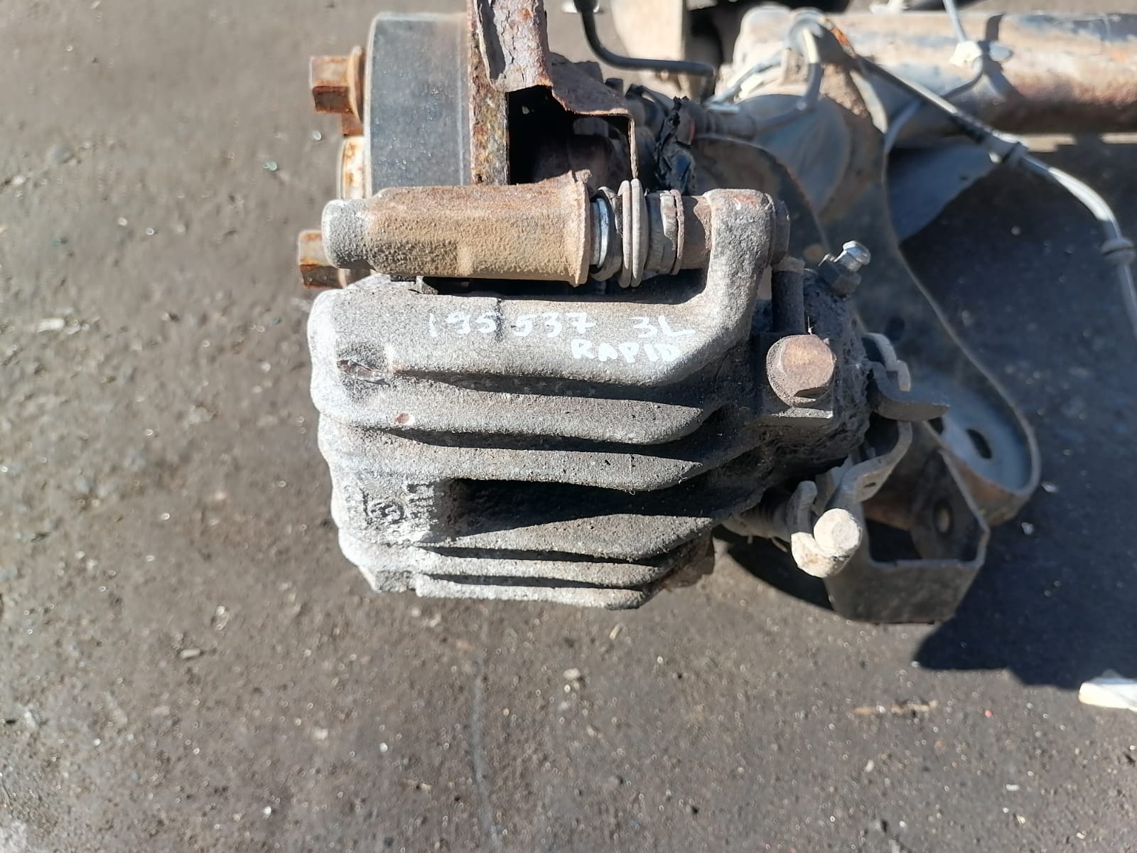 Суппорт тормозной AUDI A1/A3, SKODA OCTAVIA 1U, RAPID, VOLKSWAGEN GOLF 4, POLO 1997- задний левый б/у
