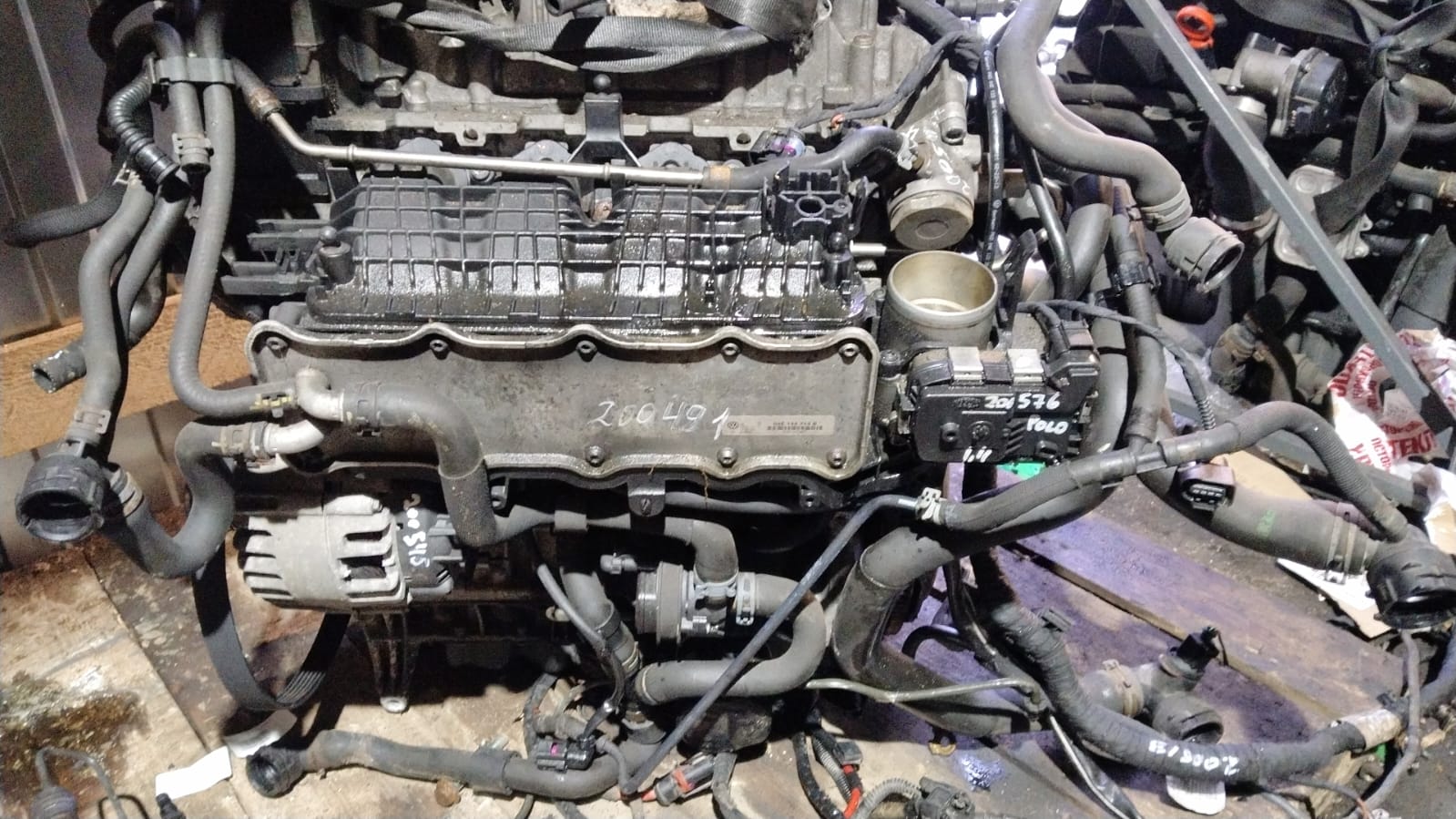 Дроссельная заслонка AUDI A1, A3, SKODA OCTAVIA A7, RAPID, VOLKSWAGEN POLO 1,4 2013- CHPA б/у
