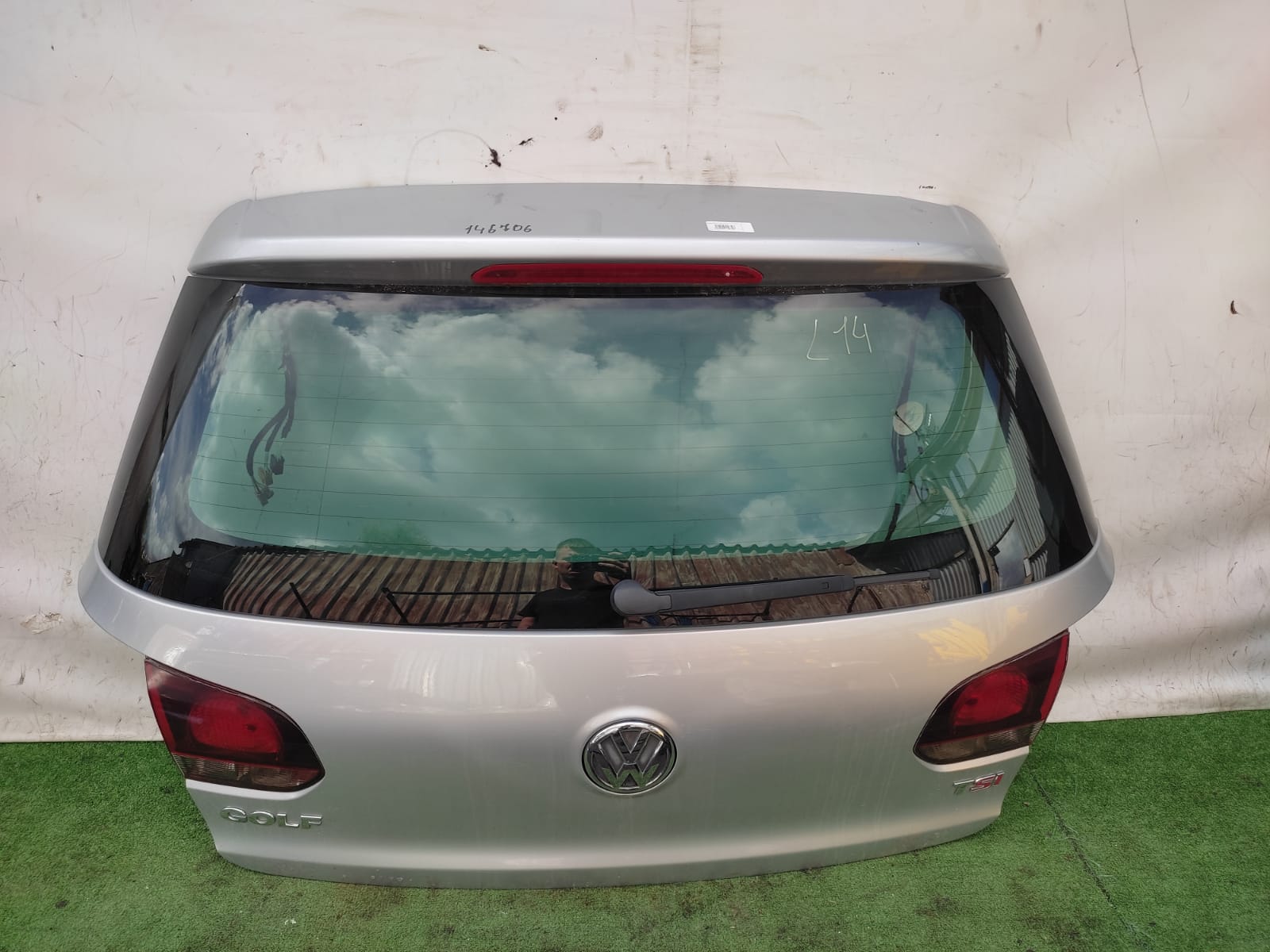 Крышка багажника VOLKSWAGEN GOLF 6 2009- серебро б/у