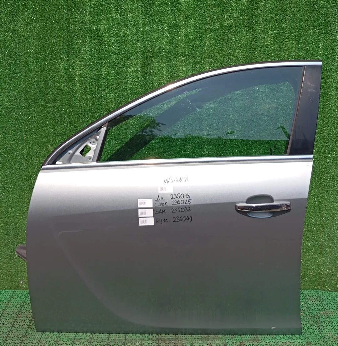 Дверь OPEL INSIGNIA 2009- передняя левая серая б/у