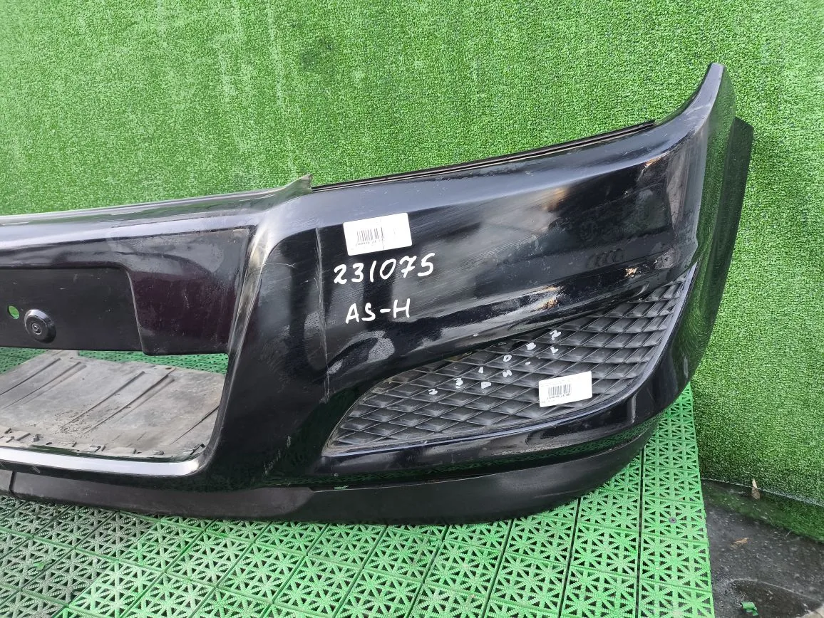 Решетка в бампер OPEL ASTRA H 2007- без отверстия птф левая б/у