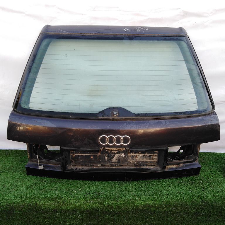 Крышка багажника AUDI A80 B4 1992- универсал черная Б/У